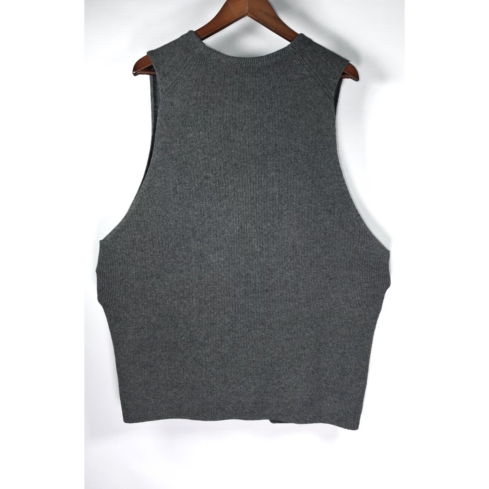 Vintage BALDESSARINI Vest Men's 58 Gray Wool Knit Cashmere Blend V-Neck Casual Size 58 Size US XXL / EU 58 / 5 - 6 Thumbnail