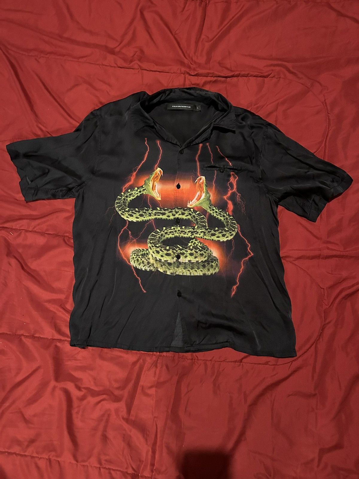 Stolen Girlfriends Club Stolen Girl Friends Club snake shirt Size US L / EU 52-54 / 3 - 1 Thumbnail
