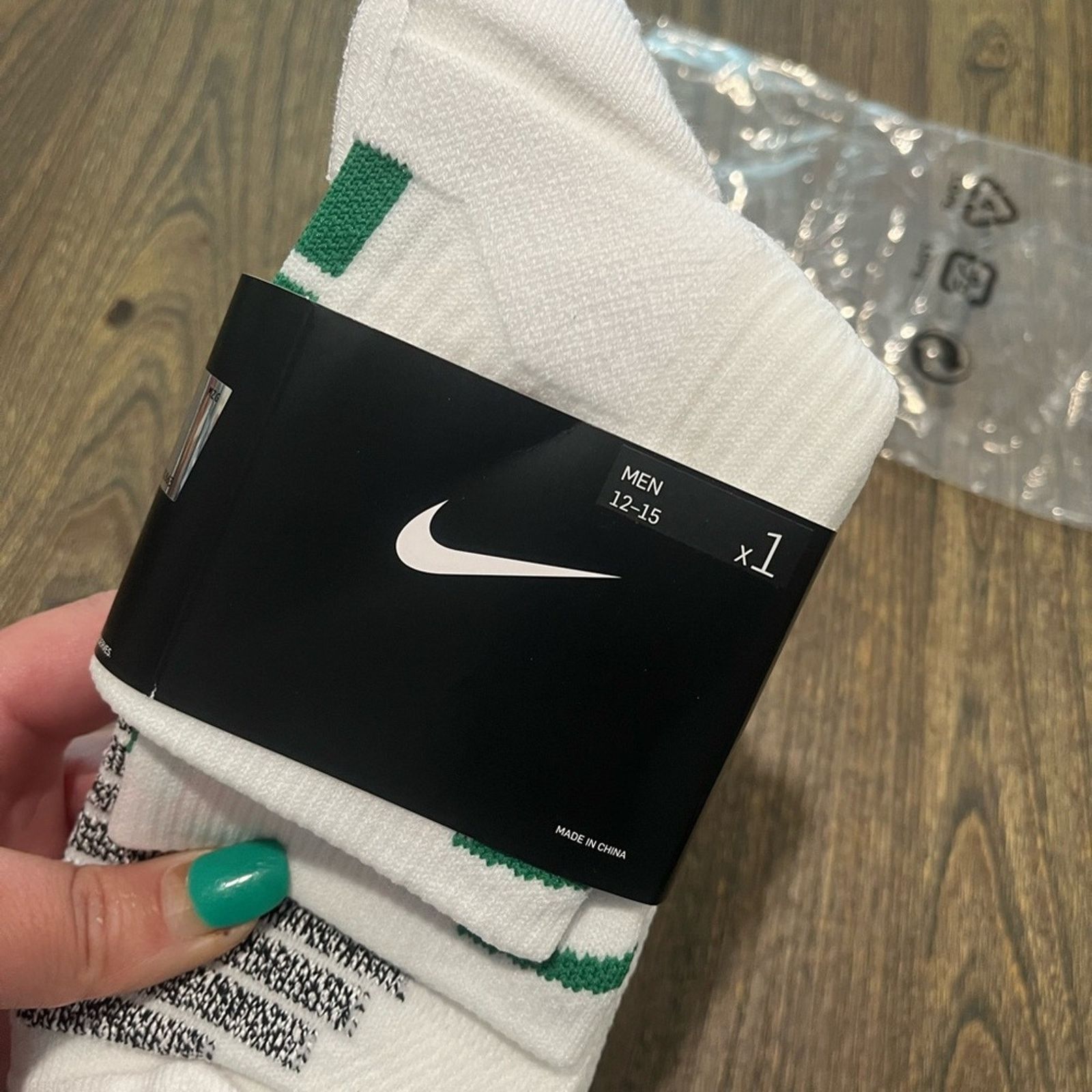 Nike NWT Nike Mens Swoosh NBA Authentic Team Issued Ankle Socks Size ONE SIZE - 2 Thumbnail
