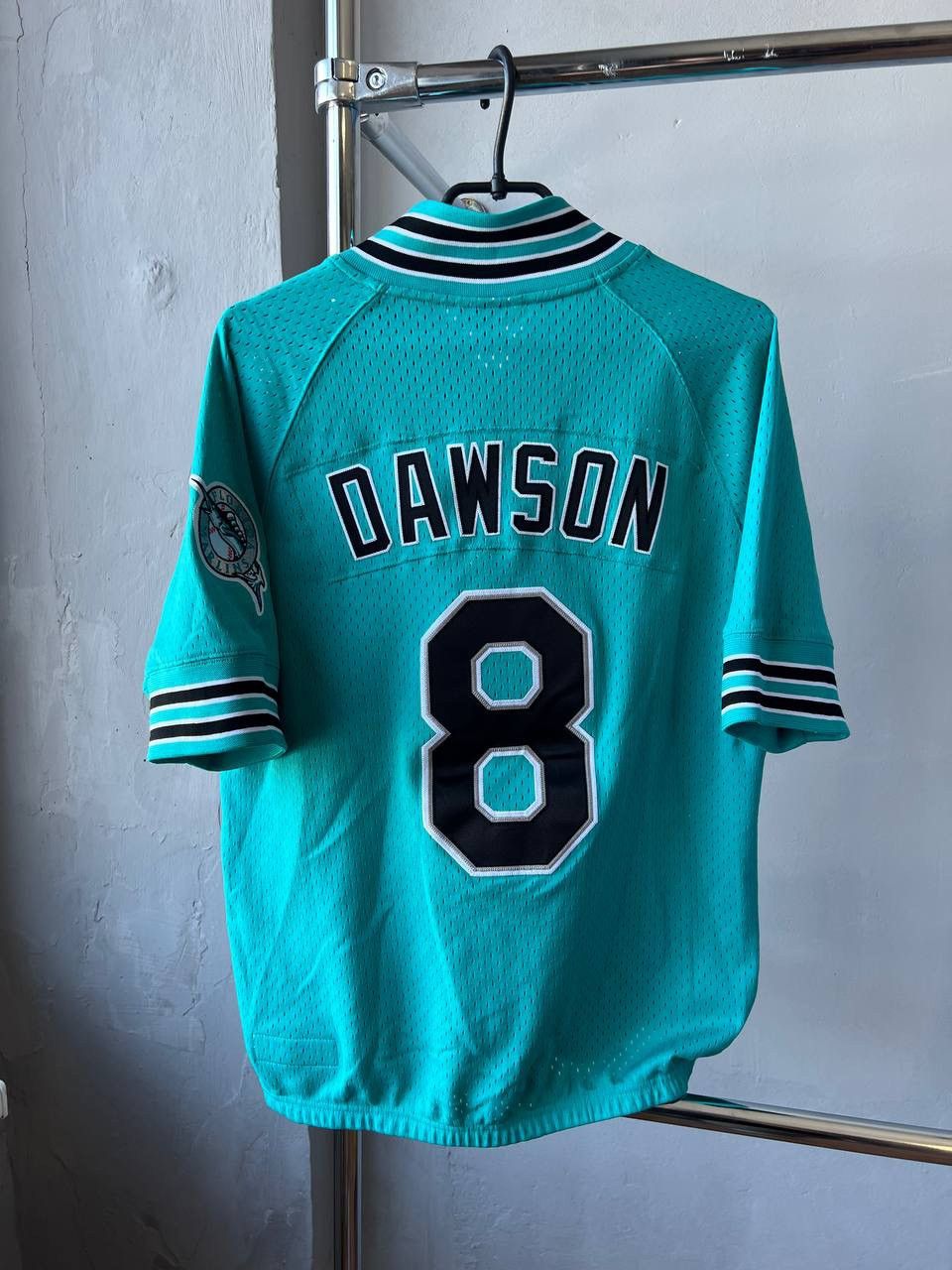 Mitchell & Ness RARE 1995 RETRO FLORIDA MARLINS #8 ANDRE DAWSON MLB SHIRT M Size US M / EU 48-50 / 2 - 13 Thumbnail