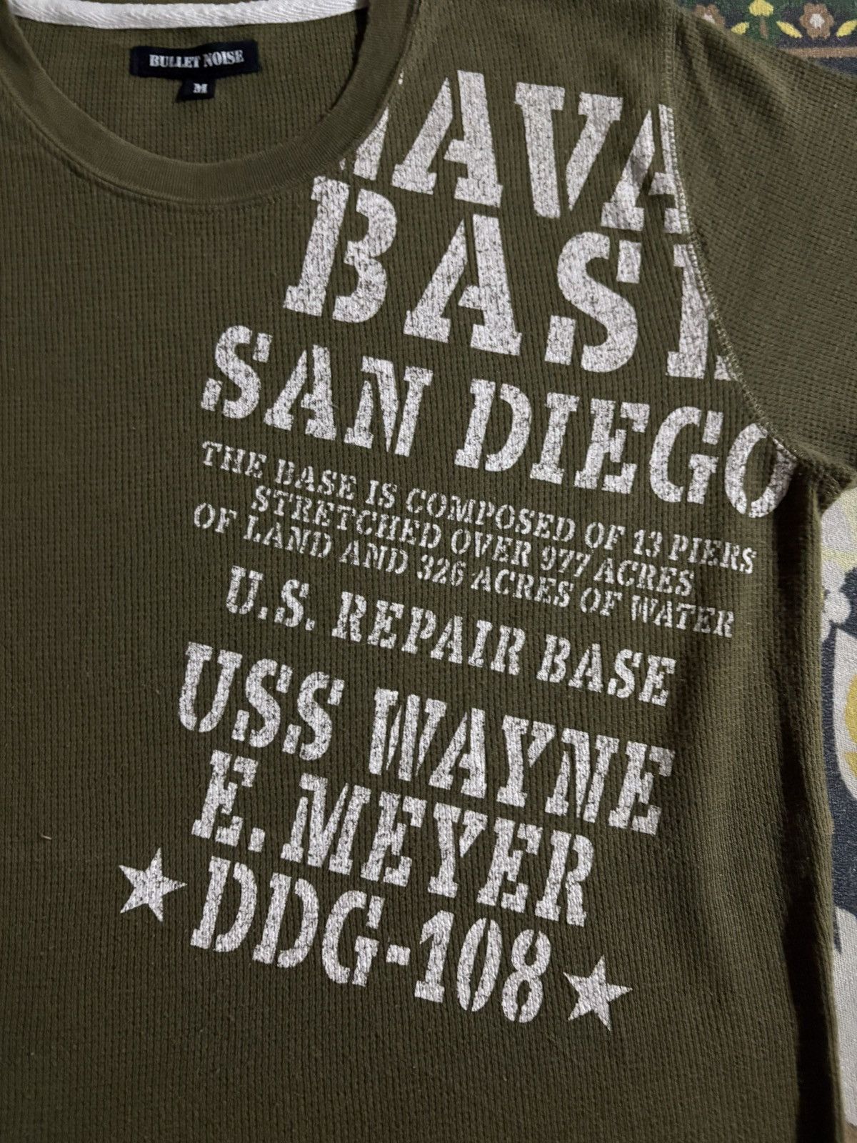 Bullet Noise Japanese Brand BULLET NOISE Knit T-Shirt Size US S / EU 44-46 / 1 - 3 Thumbnail