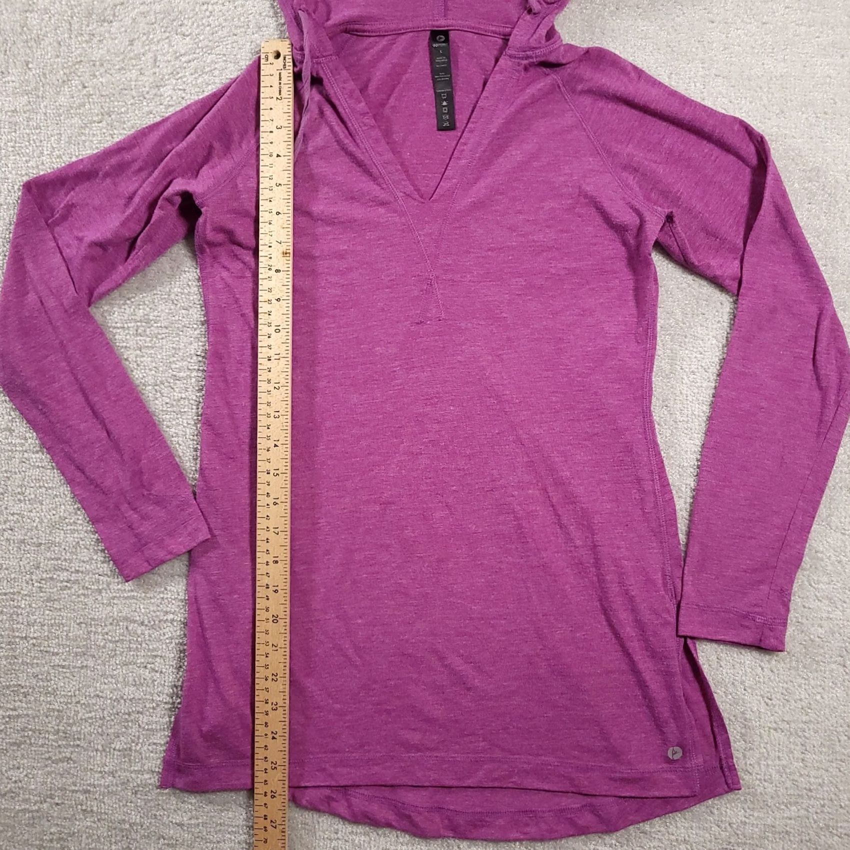 Vintage Women's 90 Degree by Reflex Hoodie Pullover Purple Size S Adults Womens Pullover Hooded Activewear Casual Refelx Blended Polyester Size S / US 4 / IT 40 - 5 Thumbnail