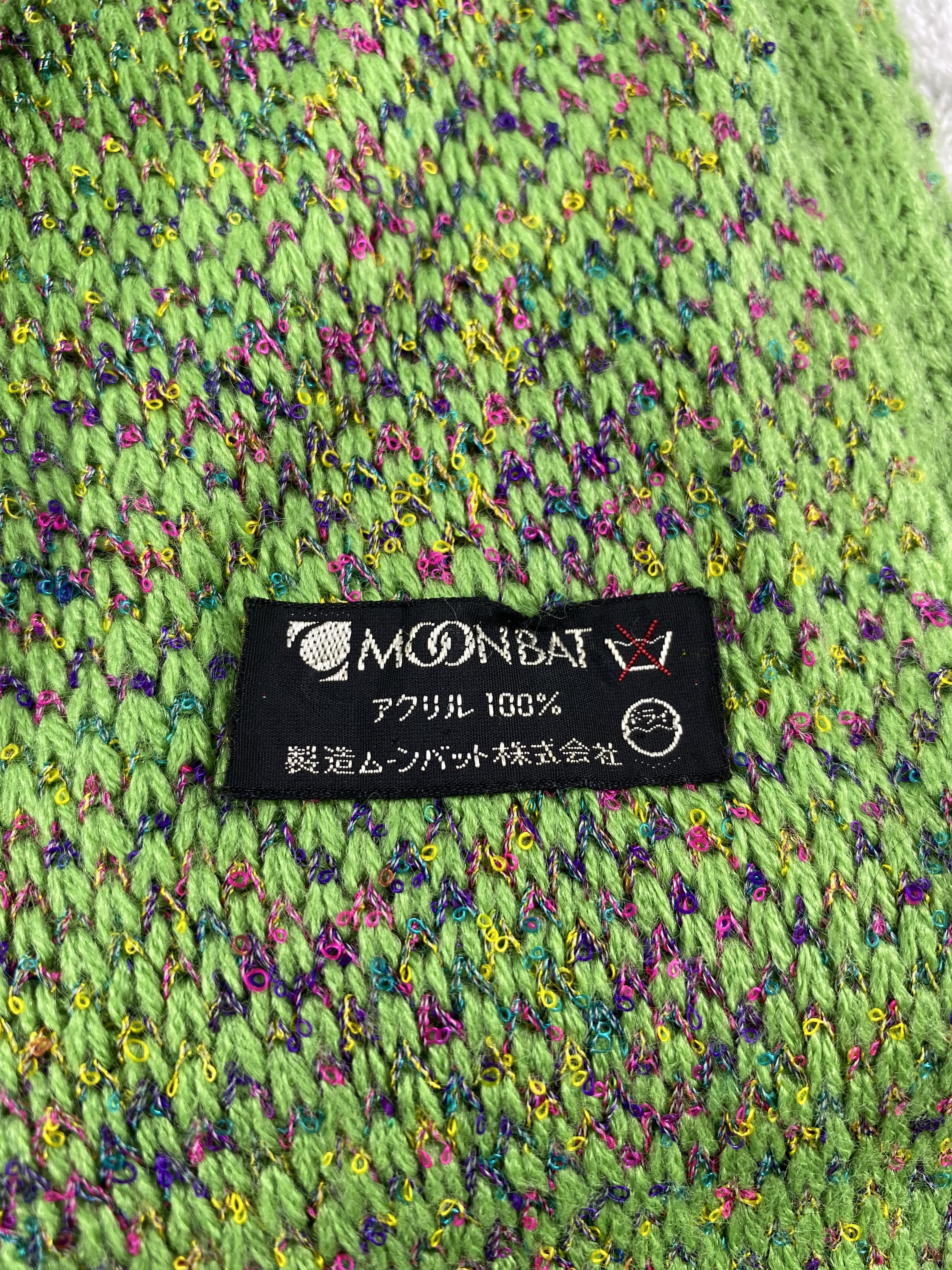 Fiorucci × Vintage Fiorucci Scarf / Muffler / Neckwear - WW1619 Size ONE SIZE - 4 Thumbnail
