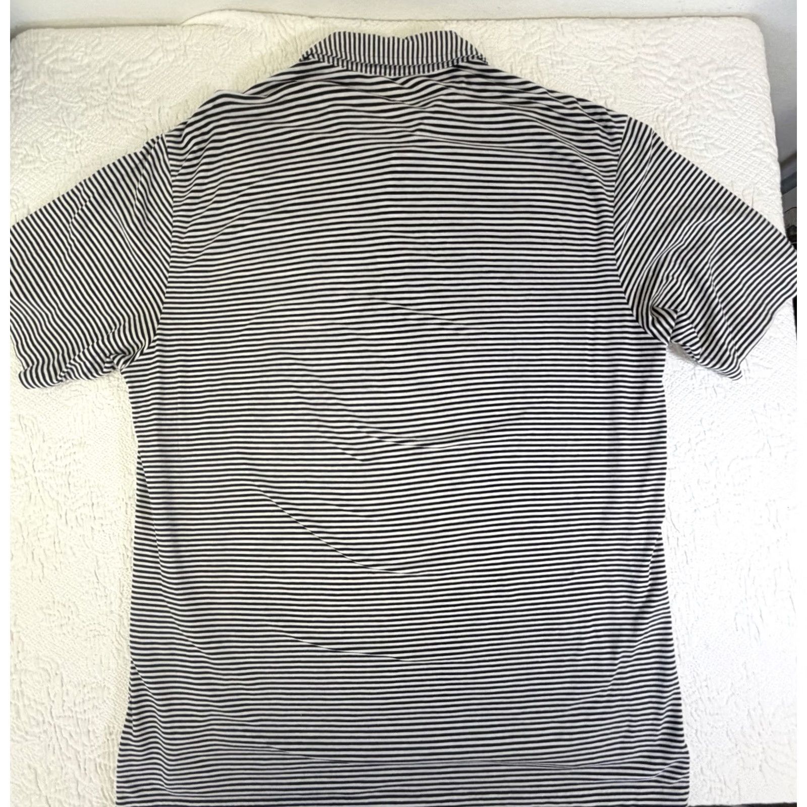 Peter Millar Peter Millar Stanford Front Pocket Polo Shirt Black/White Golf Mens Large Size US L / EU 52-54 / 3 - 2 Thumbnail