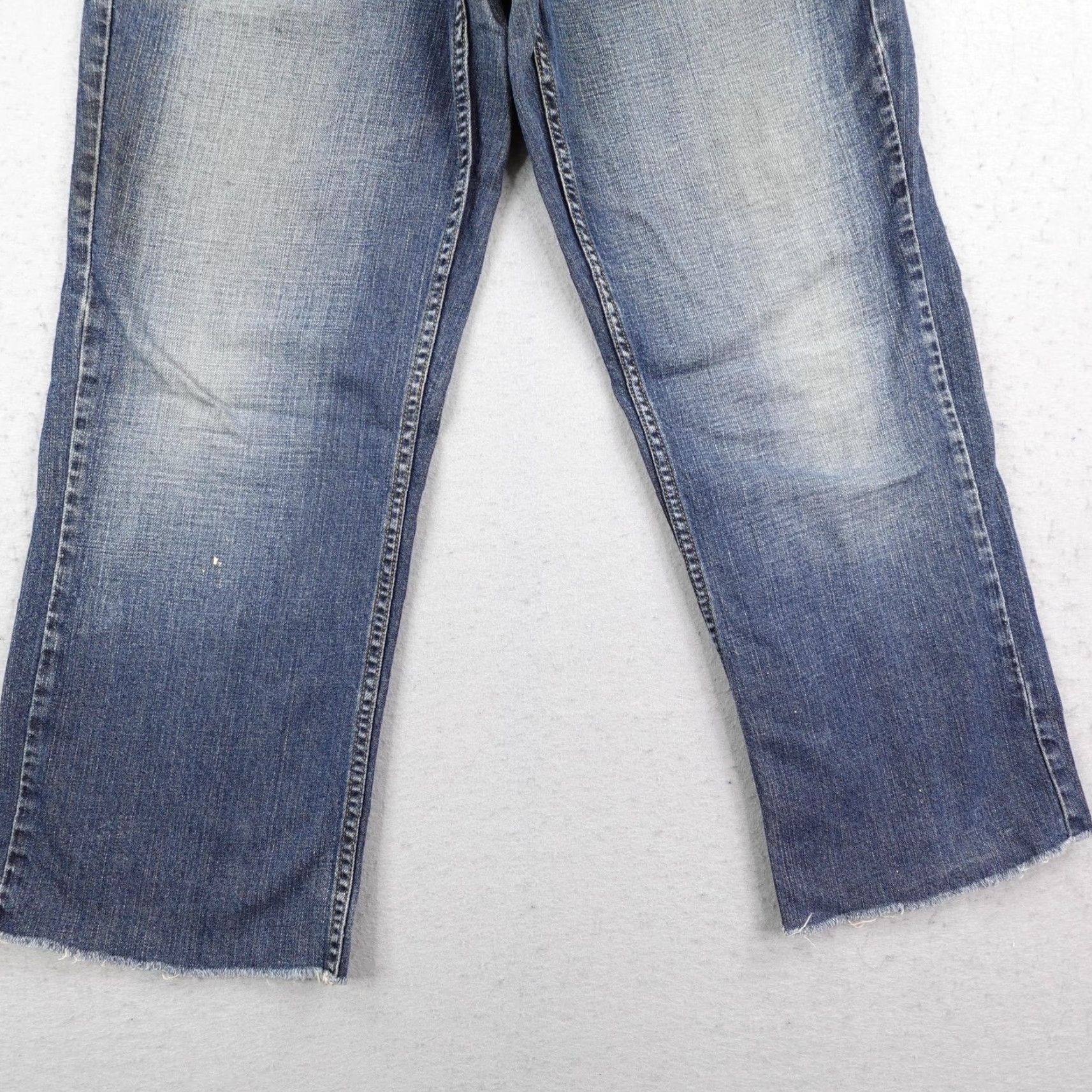 Anchor Blue VINTAGE Anchor Blue Jeans Mens 34x32 Denim Relaxed Fit Baggy Distressed Y2K Grunge 90s Style Pocket Denim Blue Mens Size US 34 / EU 50 - 3 Thumbnail