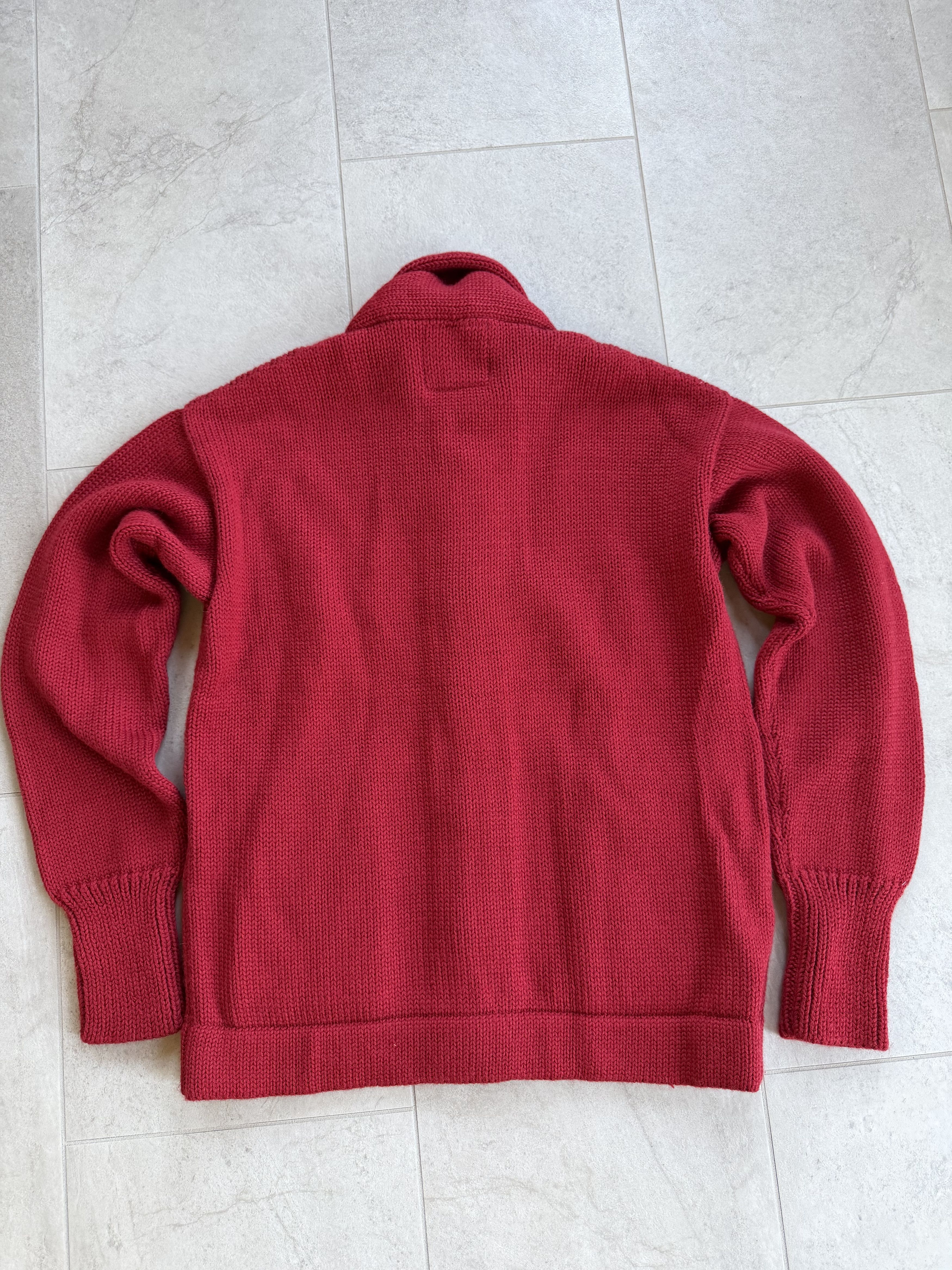 Ebbets Field Flannels Ebbets Field 1919 Cincinnati Reds Shawl Collar Sweater Size US XXL / EU 58 / 5 - 5 Thumbnail