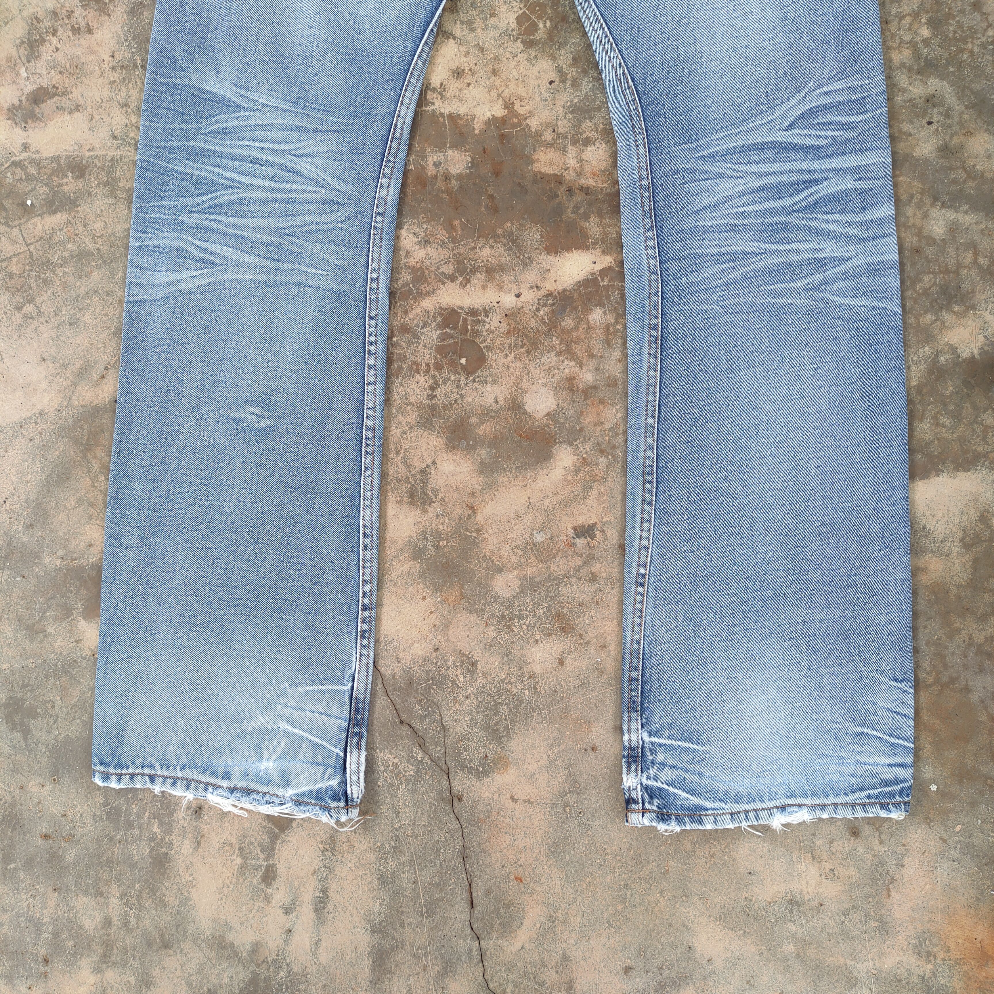 Roots Vintage root Flare faded jeans denin Cargo pants Size US 34 / EU 50 - 11 Thumbnail
