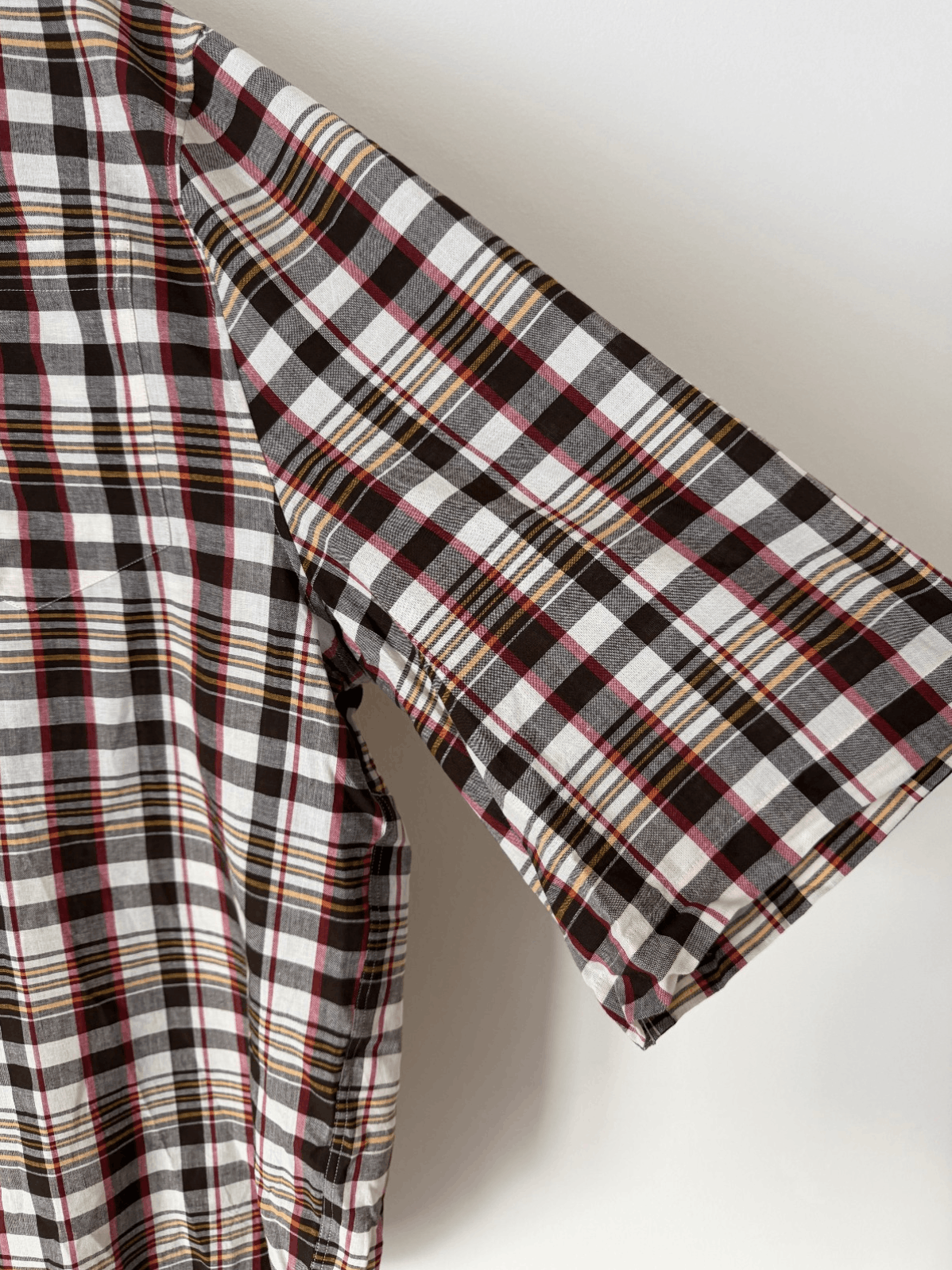 Willy Chavarria Willy Chavarria Hacienda Button Up Shirt in Brown Check Size US M / EU 48-50 / 2 - 4 Thumbnail