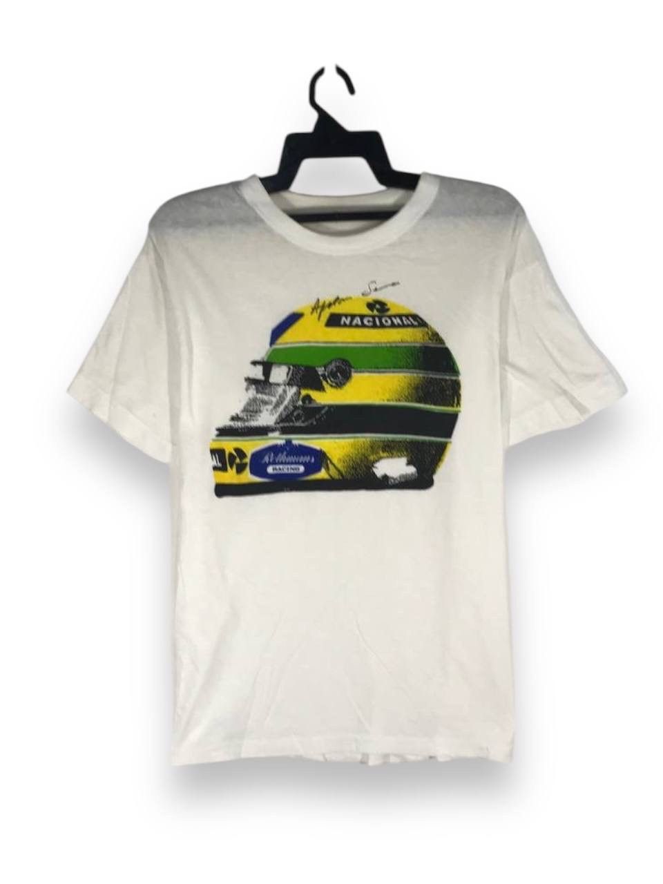 Formula 1 vintage Ayrton Senna formula one williams Size US L / EU 52-54 / 3 - 1 Thumbnail