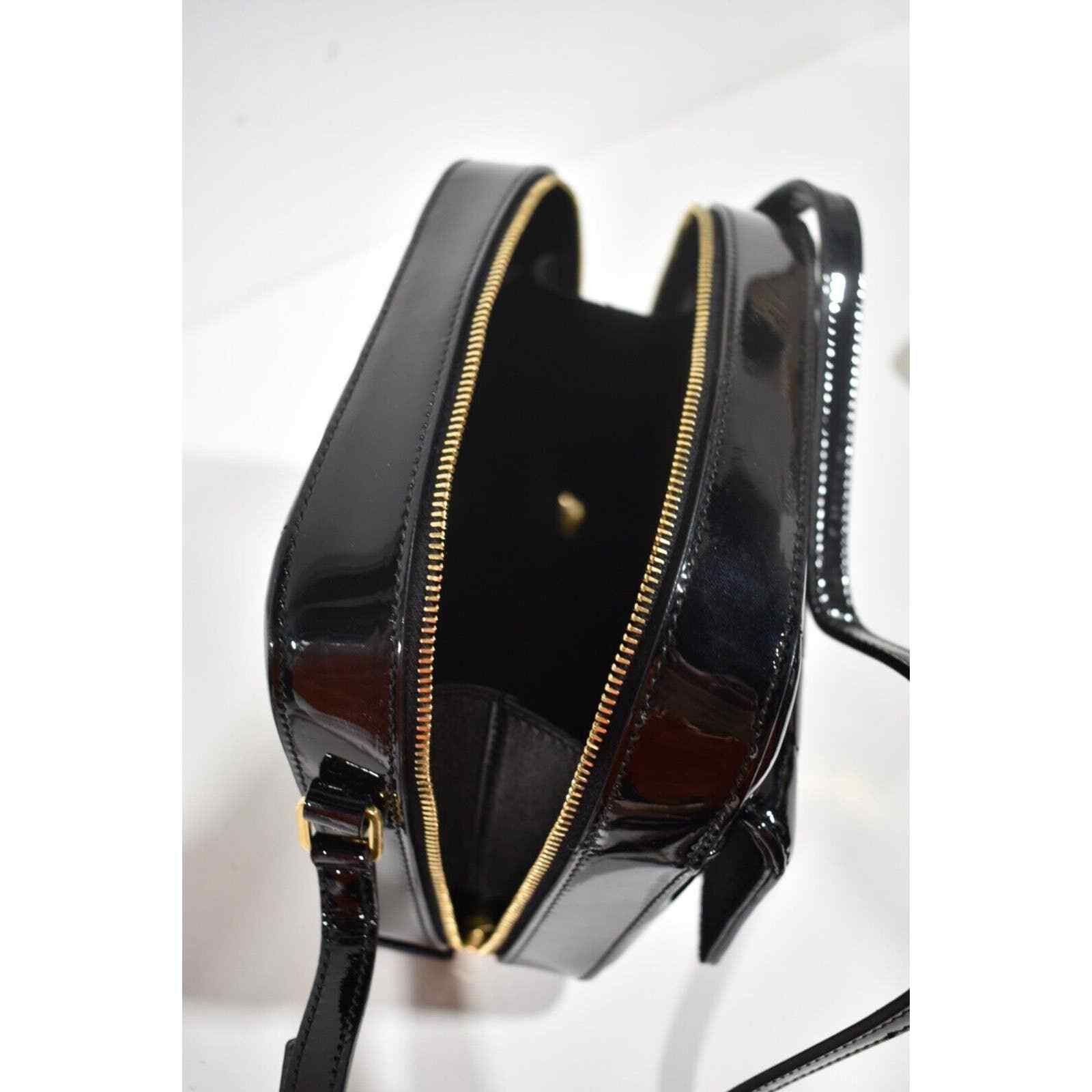 Yves Saint Laurent Saint Laurent Patent Leather Gold Crossbody Camera Bag Size ONE SIZE - 10 Thumbnail