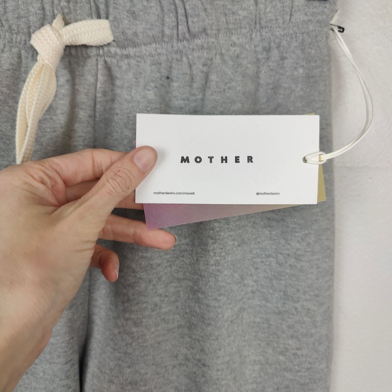 MOTHER Mother The Bender Sweatpants Womens XS Move It Gray Heather Size 26" / US 2 / IT 38 - 3 Thumbnail