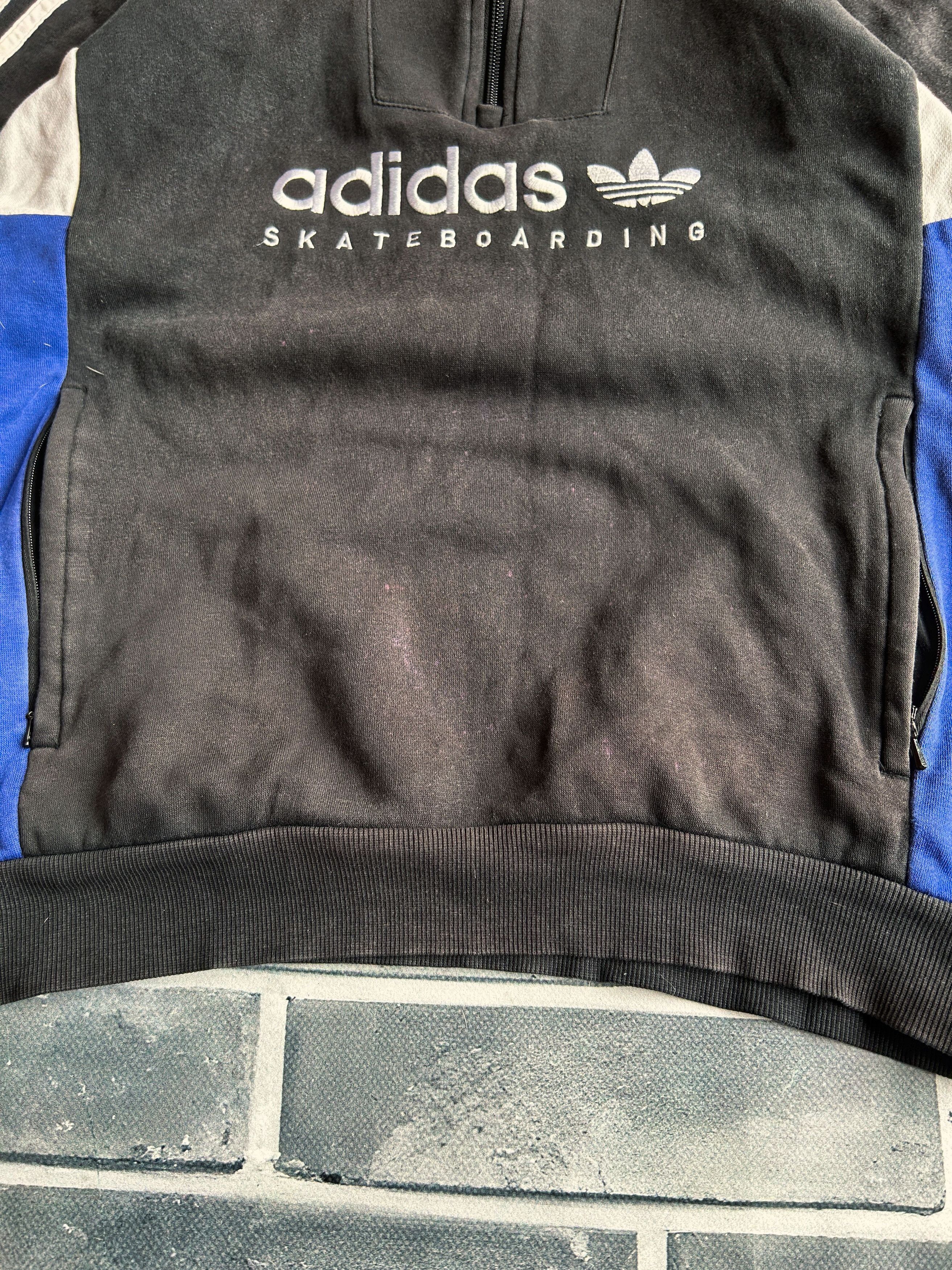 Adidas Vintage Balenciag Style Skateboarding Adidas Nike Hoodie 90s Size US M / EU 48-50 / 2 - 6 Thumbnail