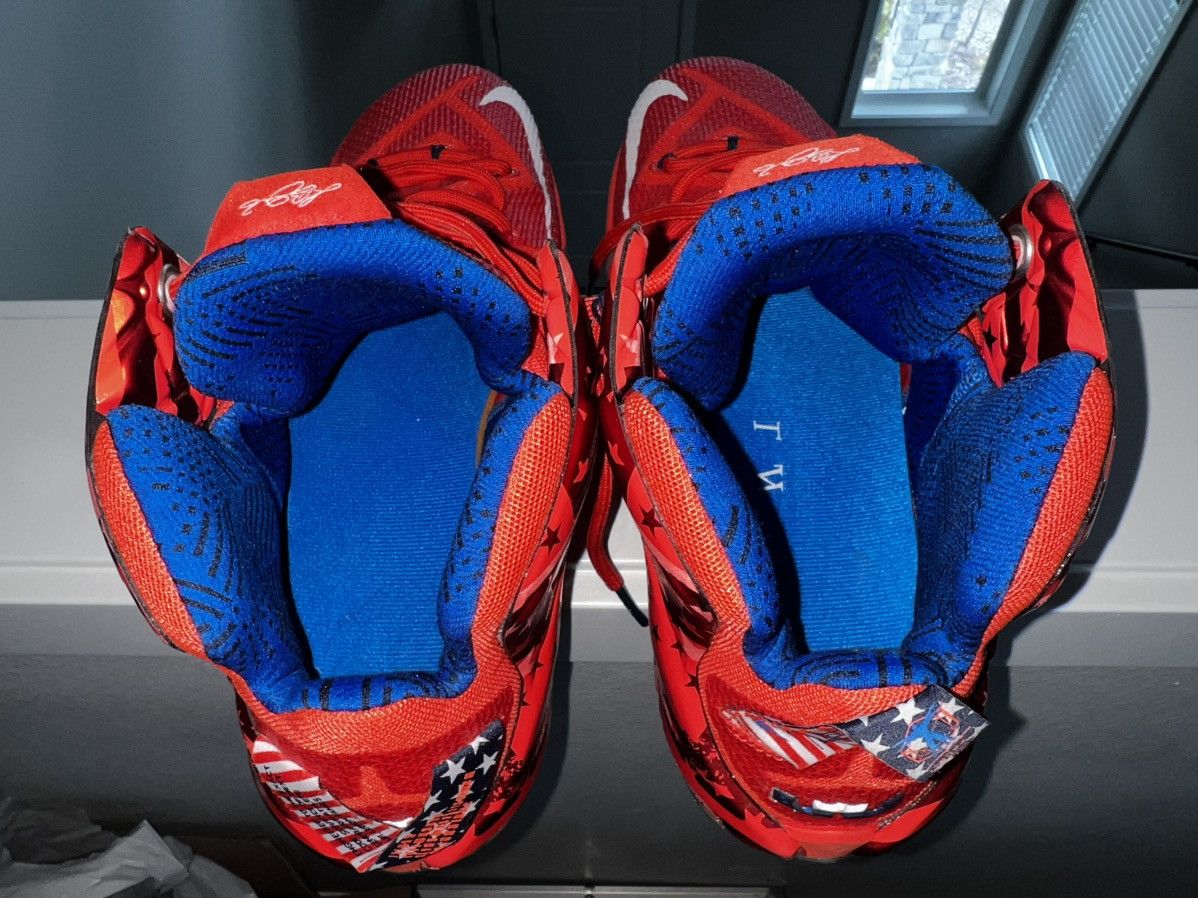Nike LeBron 12 USA Size US 12 / EU 45 - 4 Thumbnail