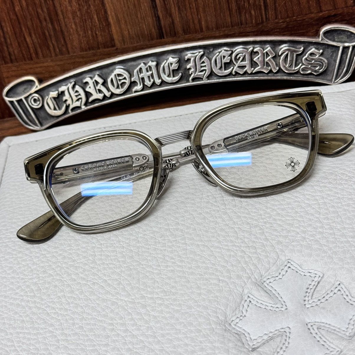 Chrome Hearts Chrome Hearts Duck Butter Glasses | Grailed