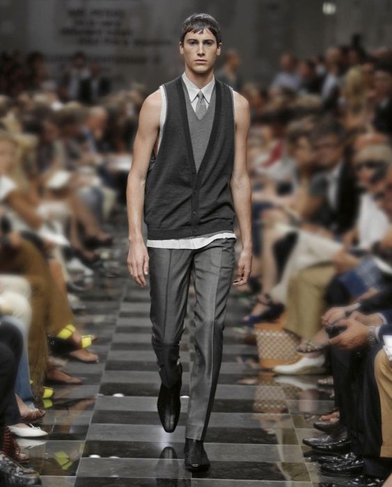 Prada SS10 Runway Silk Vest | Grailed