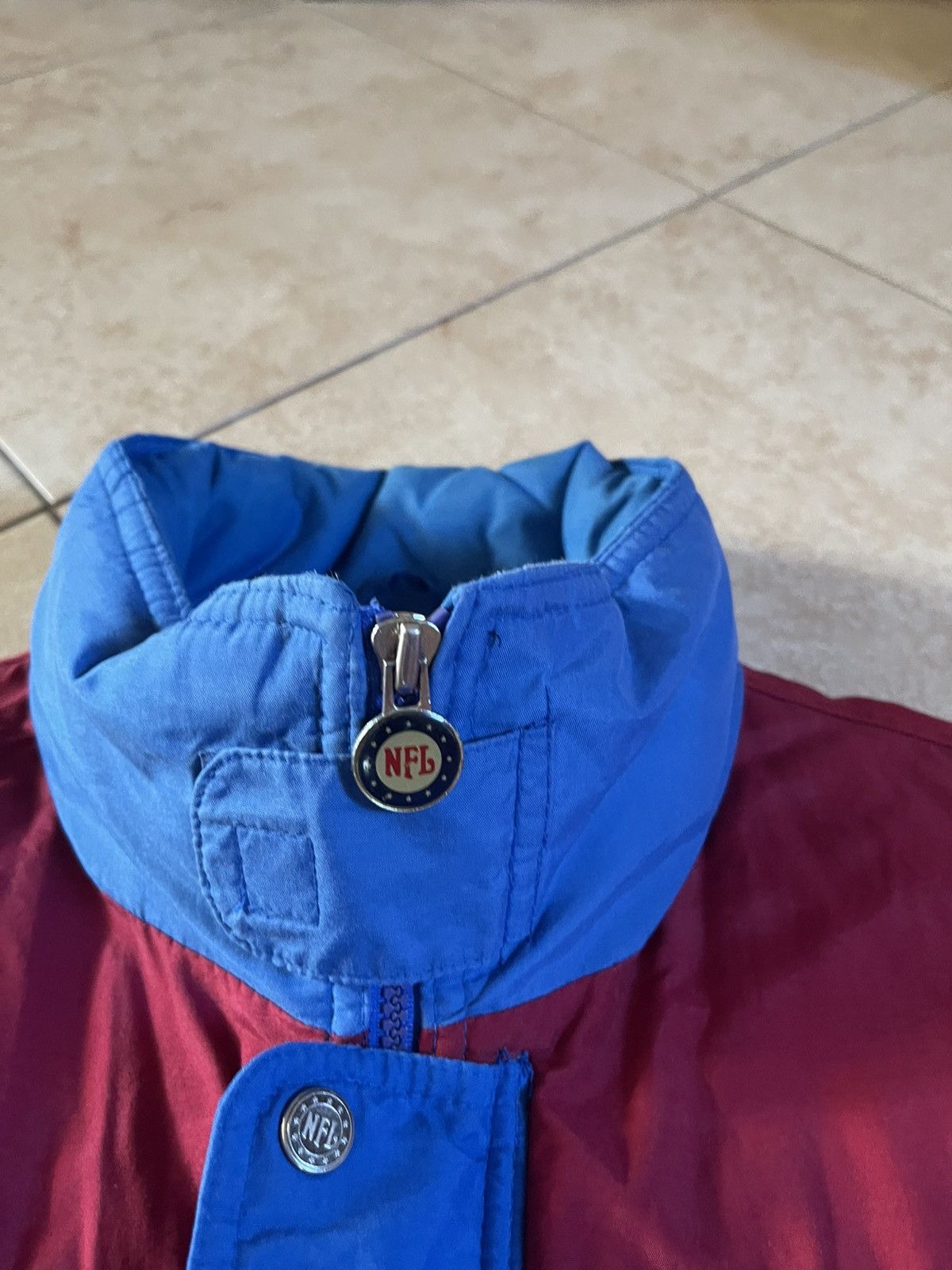 NFL × Vintage Vintage NFL GIANTS bomber jacket 90s 80s Size US M / EU 48-50 / 2 - 5 Thumbnail