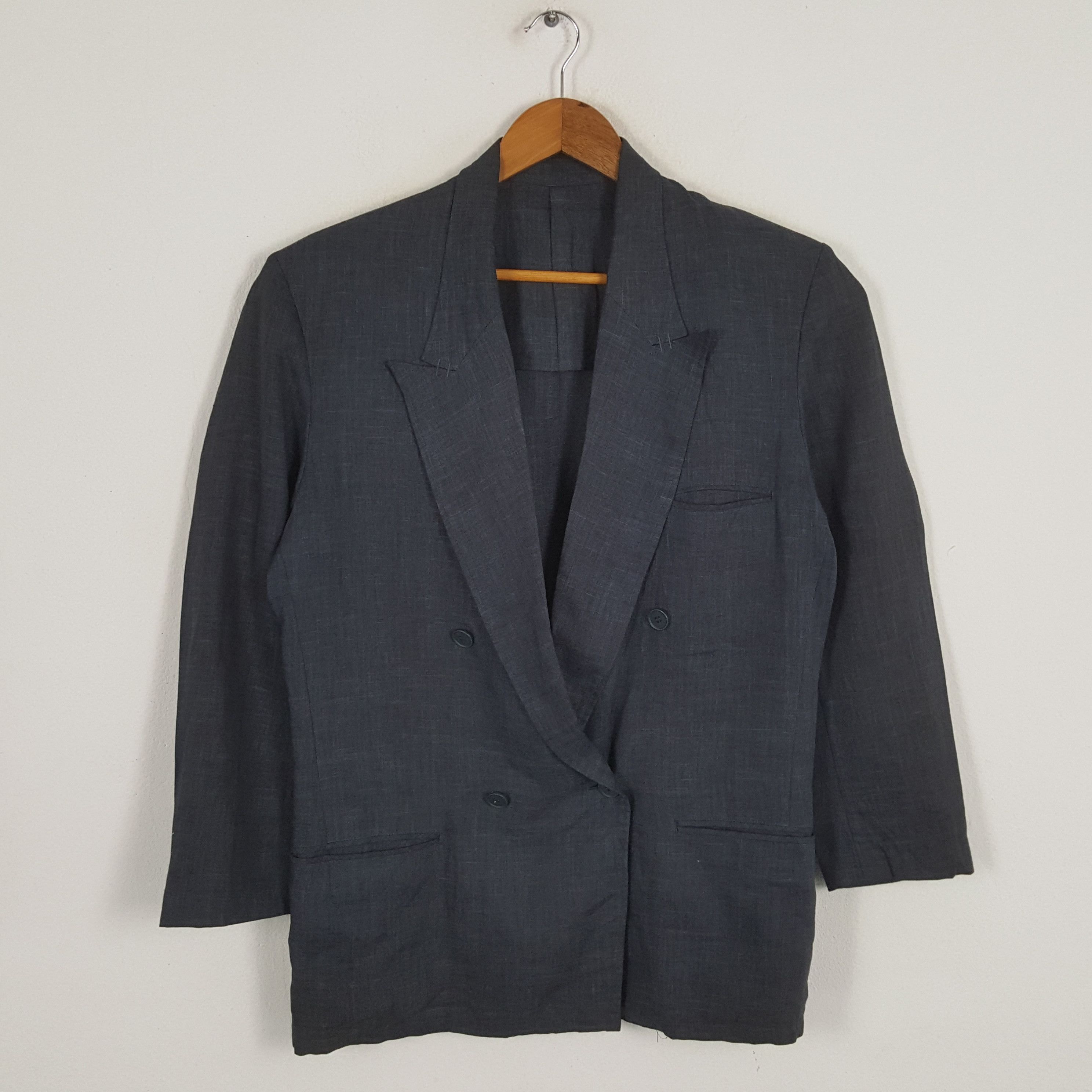 Vintage × Y's × Yohji Yamamoto Vintage Y's by YOHJI YAMAMOTO Japanese Designer Blazer Size 46S - 1 Thumbnail