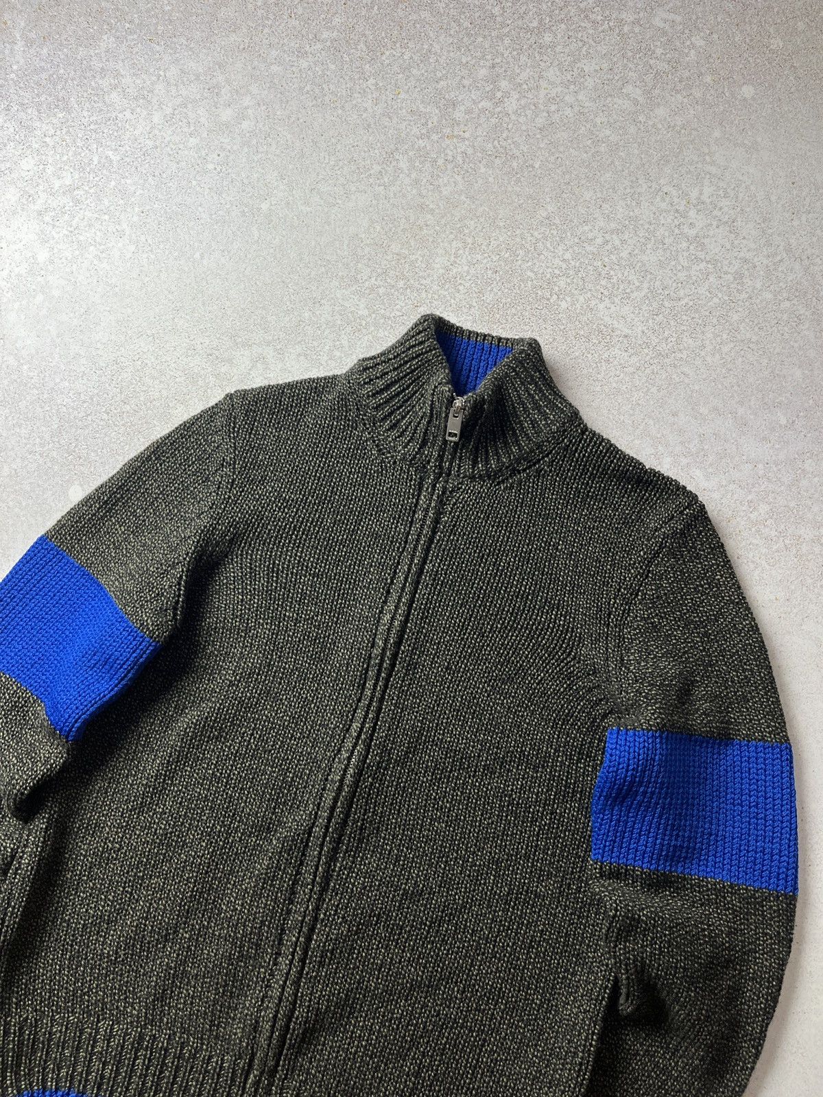 Diesel DIESEL Knit Full Zip Wool Sweater Y2K Avant Garde Size US M / EU 48-50 / 2 - 2 Thumbnail