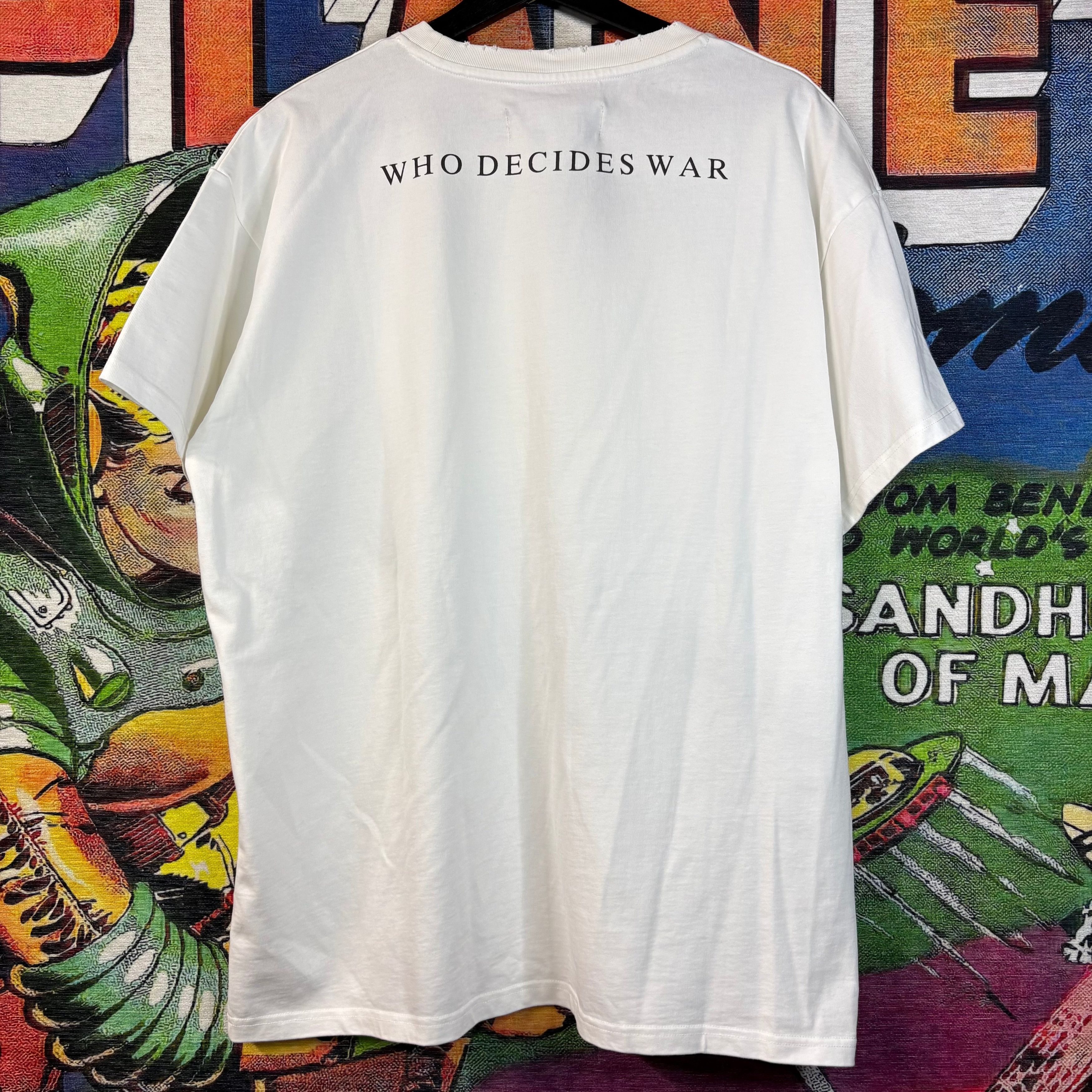 Who Decides War Who Decides War by Ev Bravado Duofly Butterfly-Print Tee Size US XL / EU 56 / 4 - 4 Thumbnail