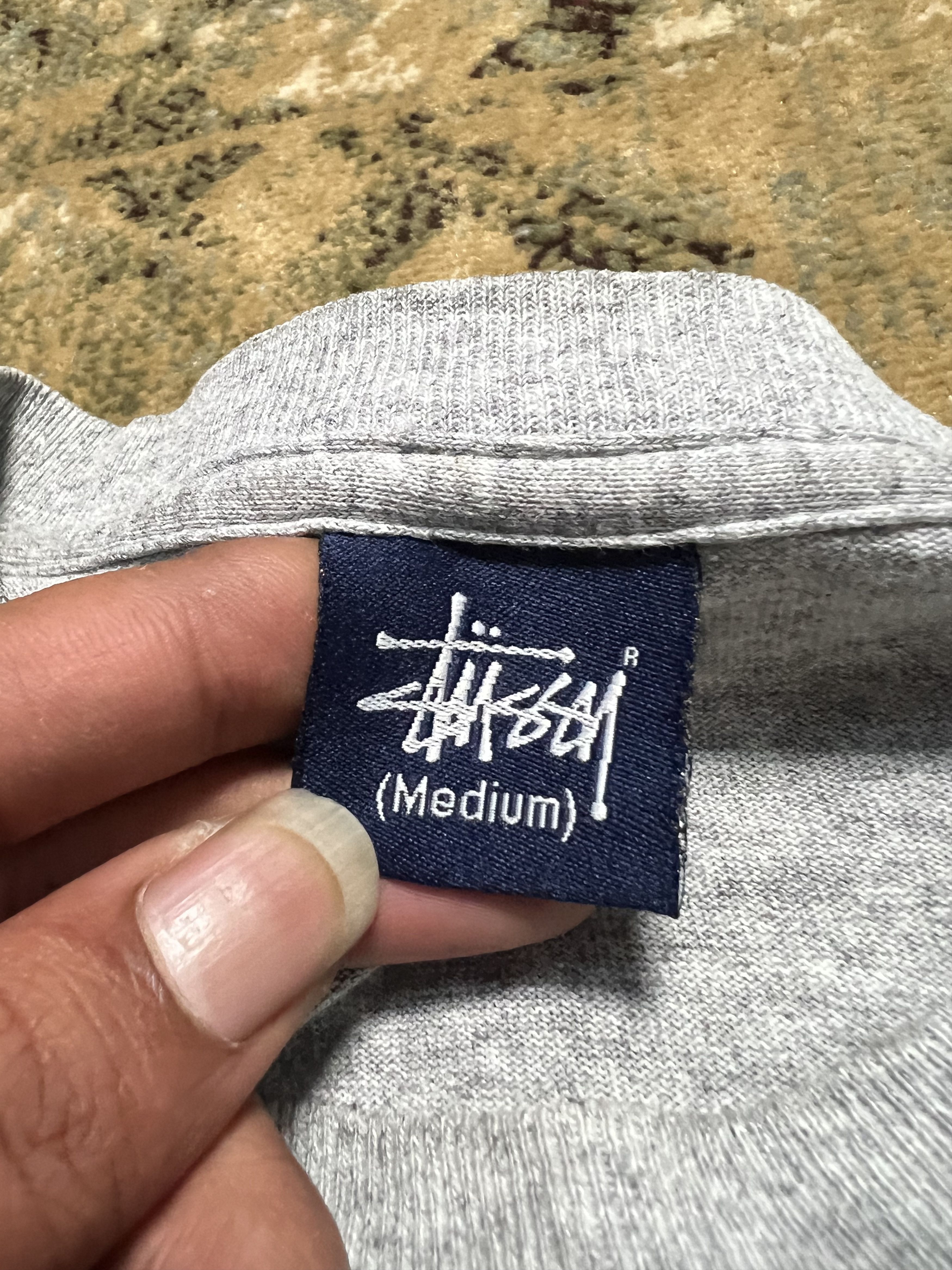 Stussy × Vintage 90s Stussy Tokyo Graffiti Graphic Tshirt Tee y2k style Size US M / EU 48-50 / 2 - 4 Thumbnail