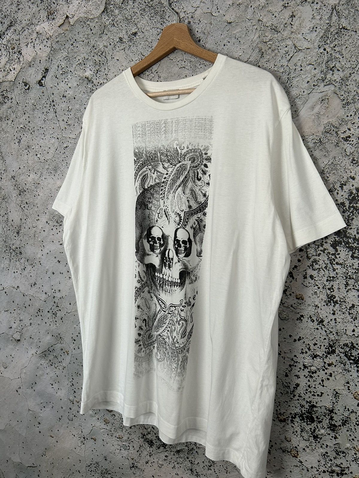 Diesel × Vintage Vintage Diesel Y2K Horror Skull Graphic Tee 00s Punk Size US XXL / EU 58 / 5 - 2 Thumbnail