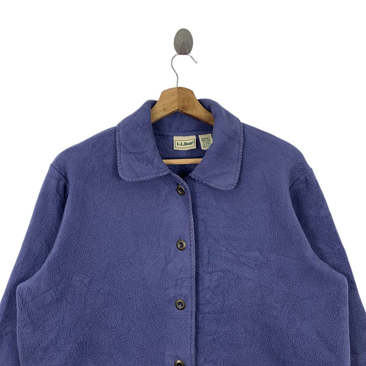 L.L. Bean L.L.BEAN Outdoor Sportswear Fully Button Sweater Jacket Size L / US 10 / IT 46 - 3 Thumbnail