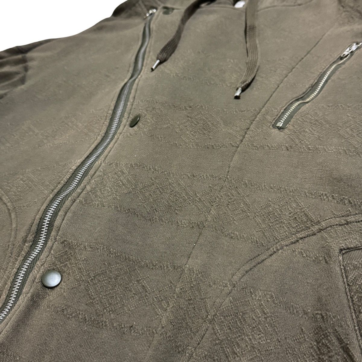 Final Home 90's Final Home Asymmetrical zipper hoodie Size US L / EU 52-54 / 3 - 10 Thumbnail