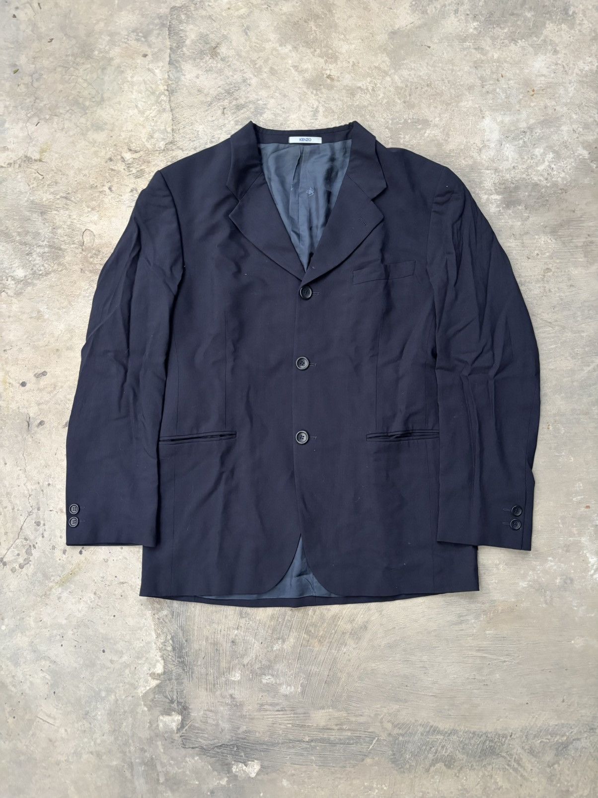 Kenzo Vintage Kenzo Blazer Wool Size 52S - 1 Thumbnail