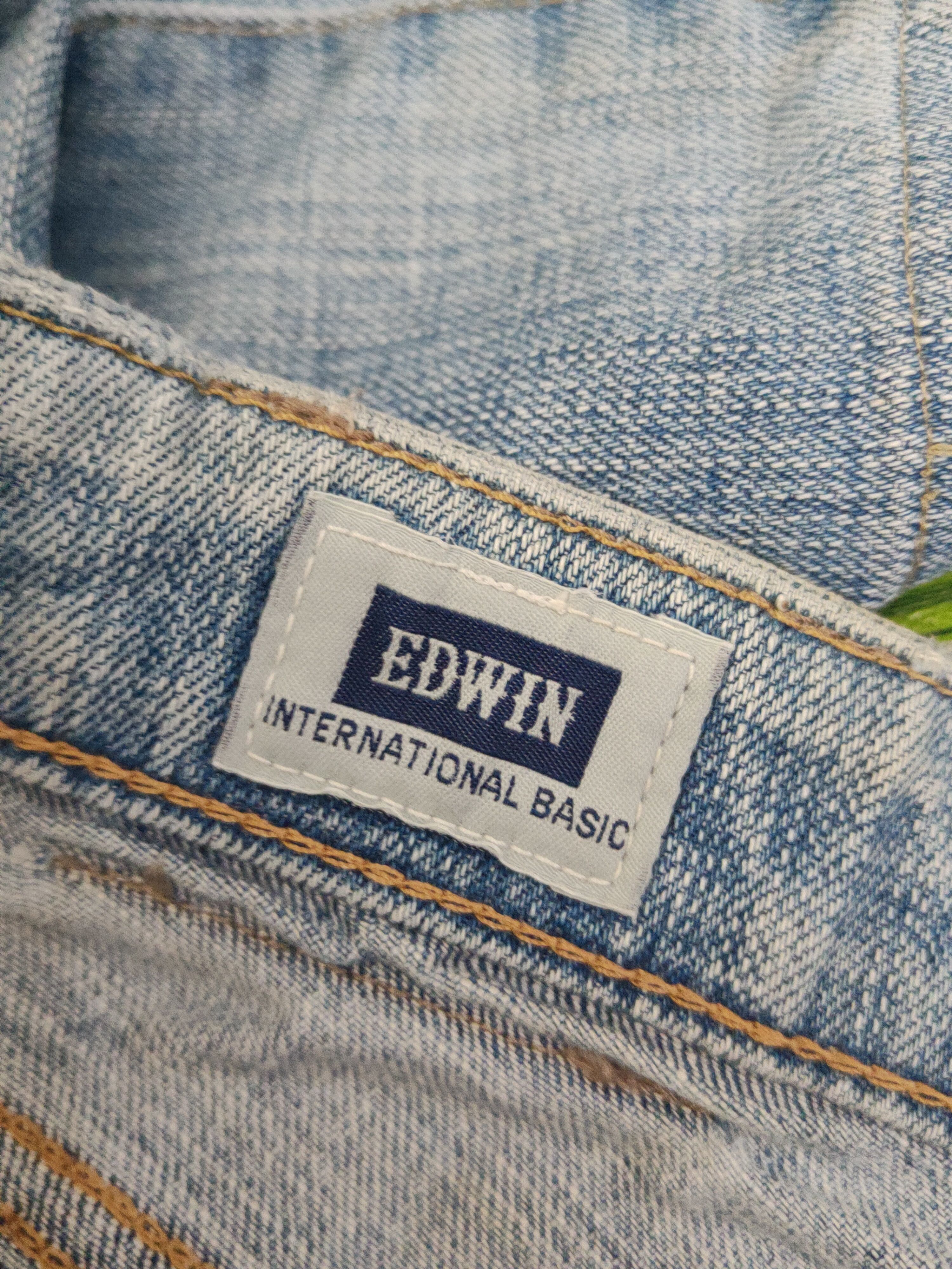 Edwin Edwin Light Blue Distressed Ripped denim Jeans #W1717 Size US 36 / EU 52 - 17 Thumbnail