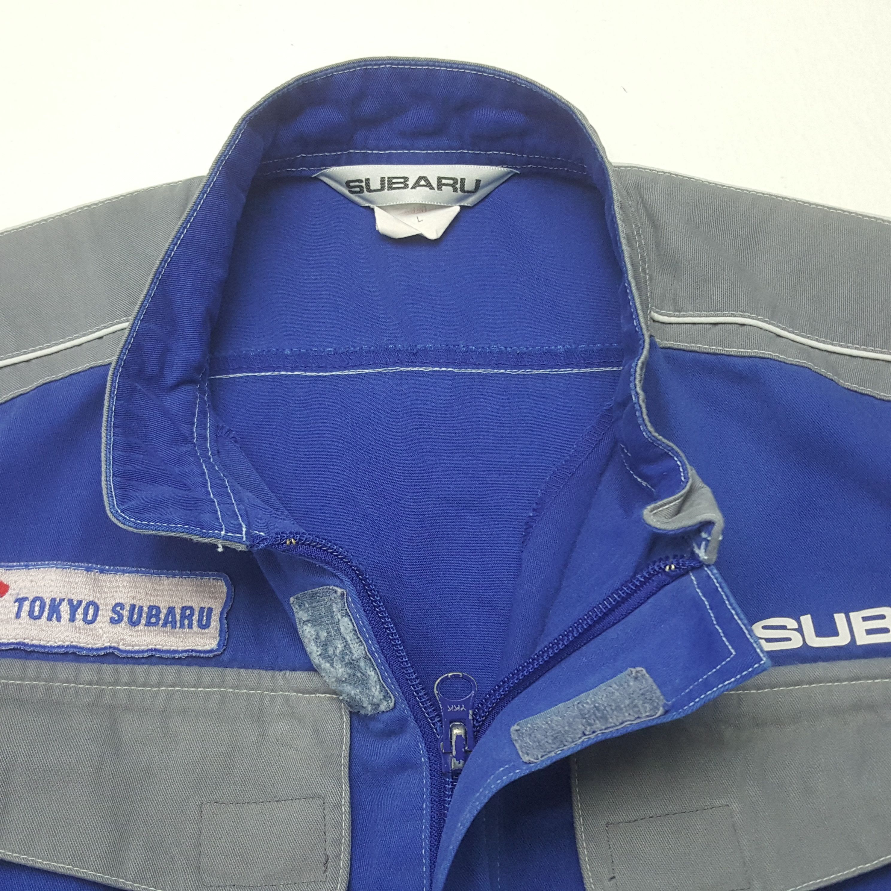 Japanese Brand Vintage Subaru Rally Team Uniform Coverall Jacket C304N15 Size US L / EU 52-54 / 3 - 10 Thumbnail
