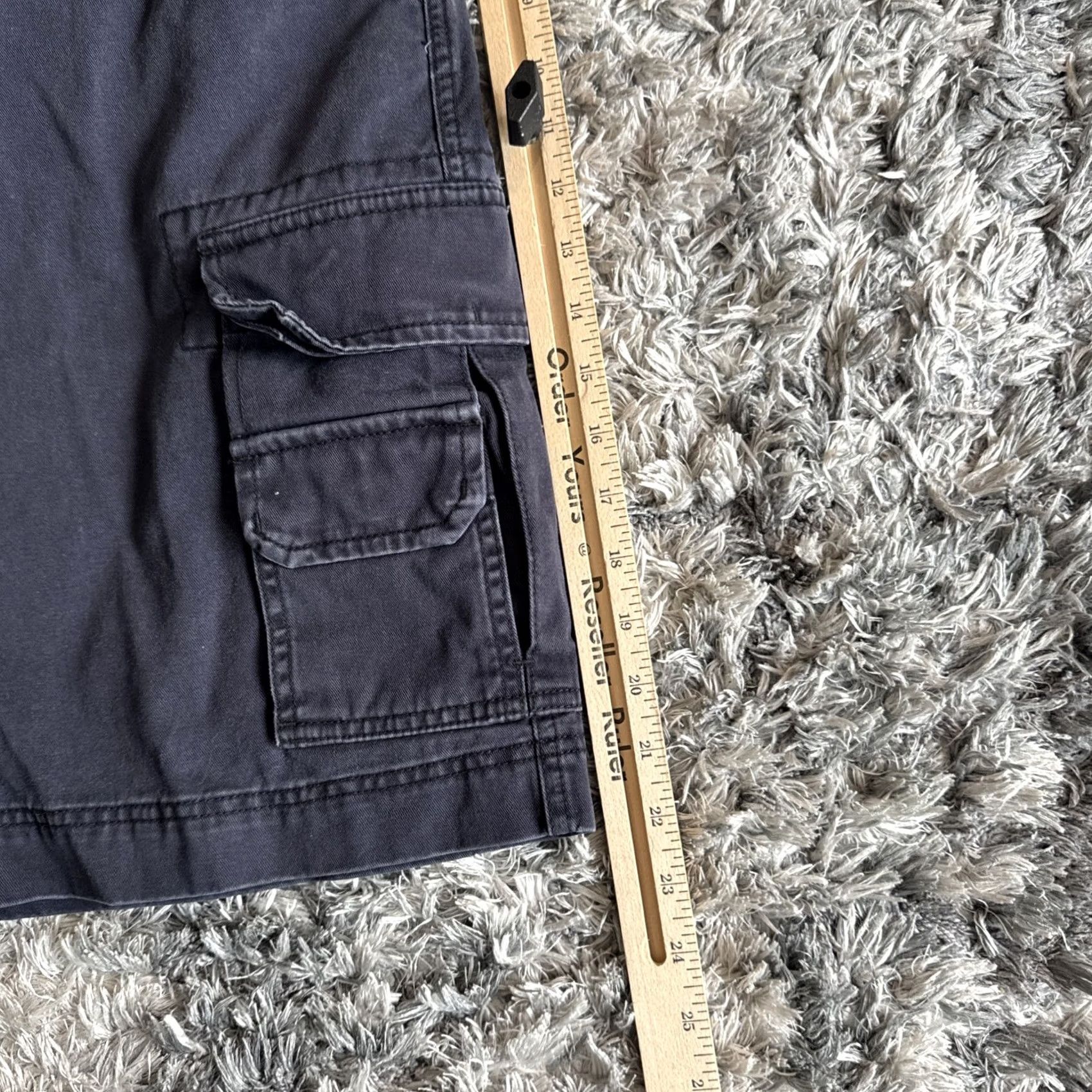 Vintage VINTAGE America Men Blue Cargo Multi Pockets Shorts 36 Y2K Hip Hop Men Size US 36 / EU 52 - 5 Thumbnail