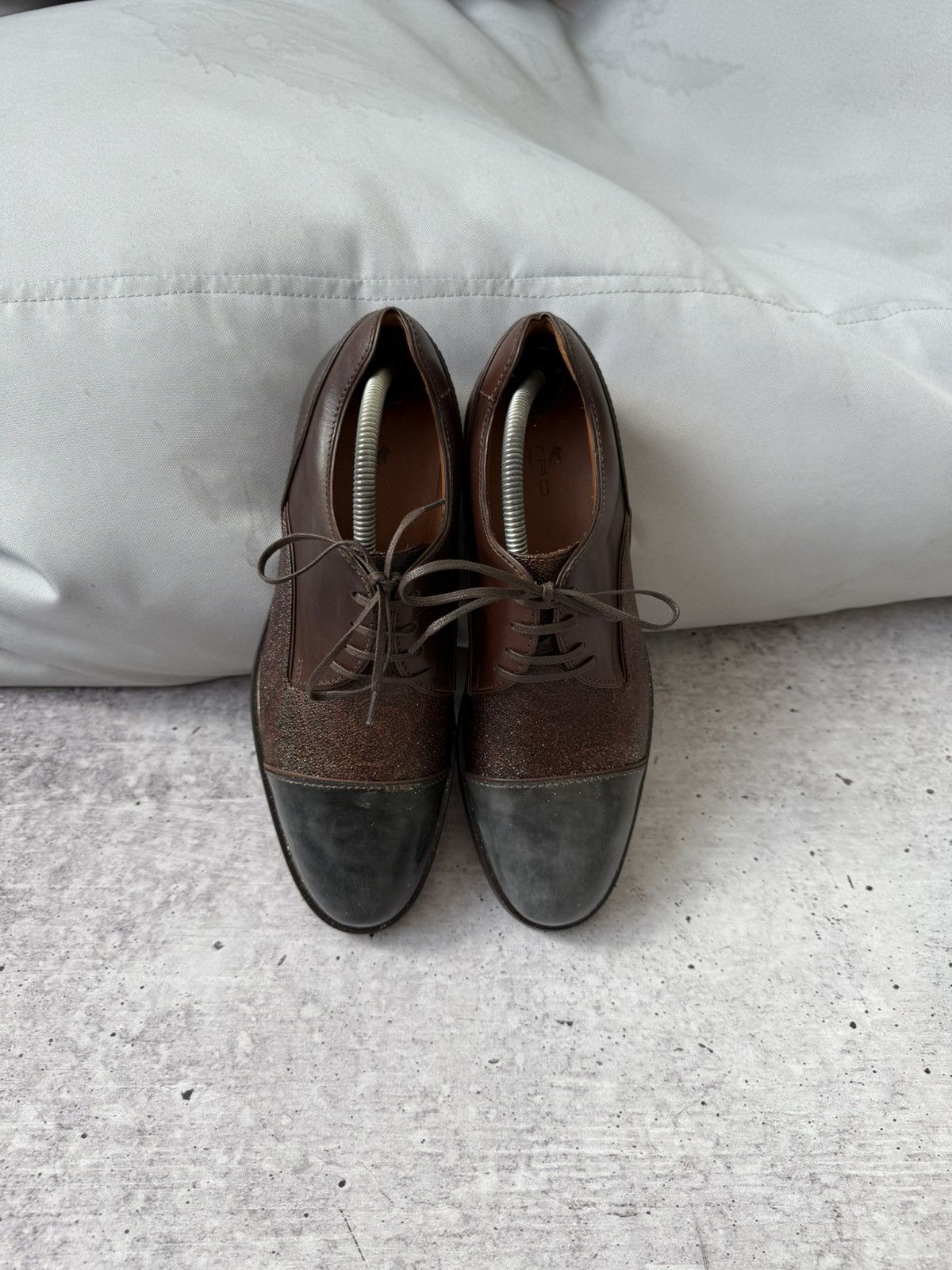 Etro × Genuine Leather Etro Leather Men’s Shoes Size US 7 / EU 40 - 9 Thumbnail