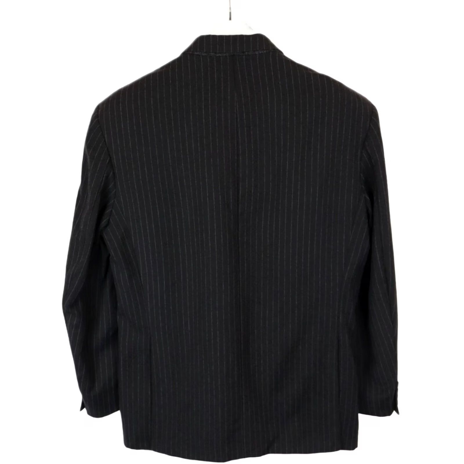 DAKS VINTAGE DAKS Blazer Men's XL Single Breasted Pure New Wool Pinstriped Size 46R - 4 Thumbnail