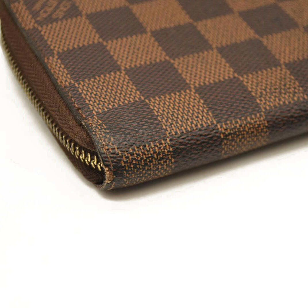 Louis Vuitton Louis Vuitton Damier Ebene Zippy Wallet MI2162 Size ONE SIZE - 4 Thumbnail