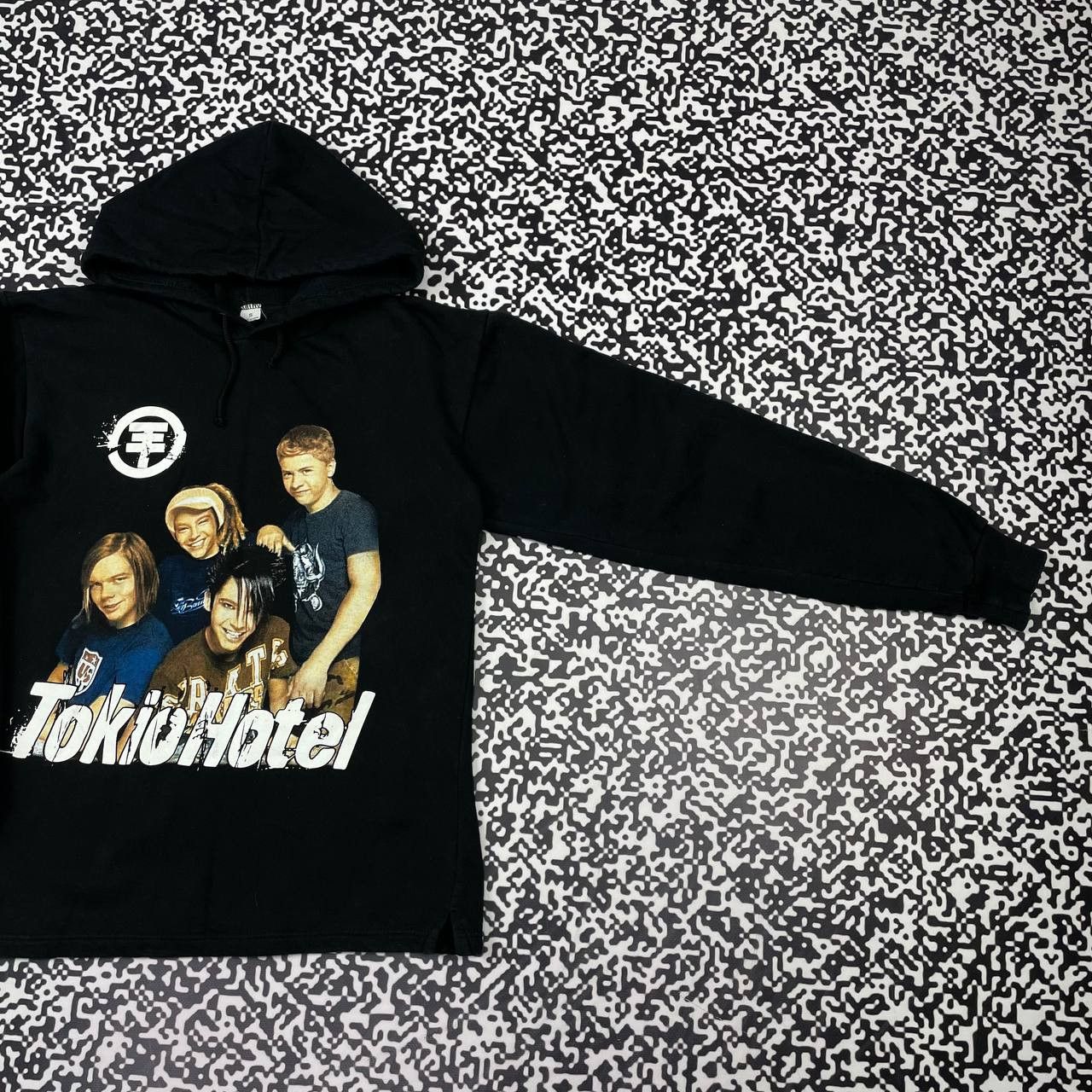 Band Tees Vintage Y2K Tokio Hotel Band Rock Pop Emo Boxy Hoodie Size S / US 4 / IT 40 - 6 Thumbnail