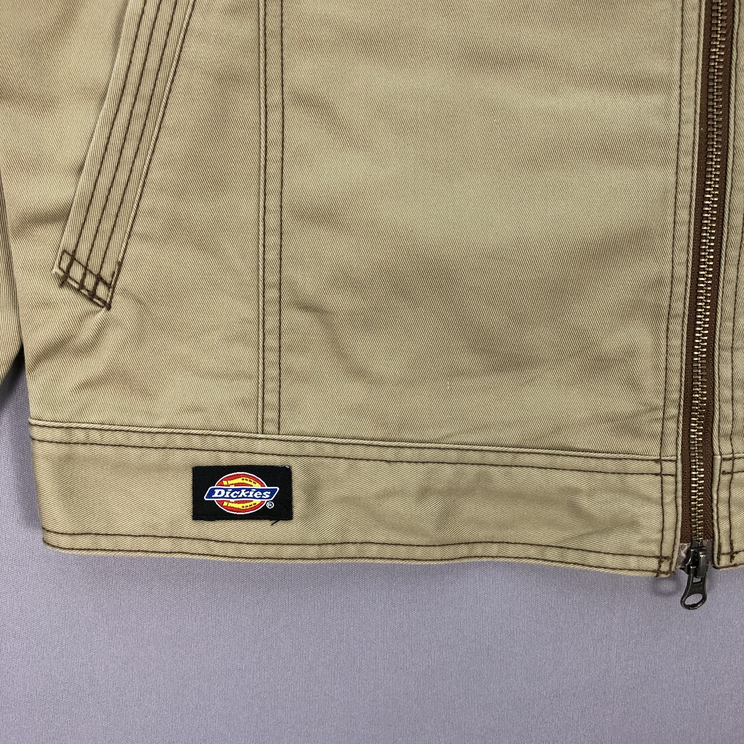 Dickies × Vintage Vintage 90s Dickies Motorcycle Jacket Size US L / EU 52-54 / 3 - 4 Thumbnail