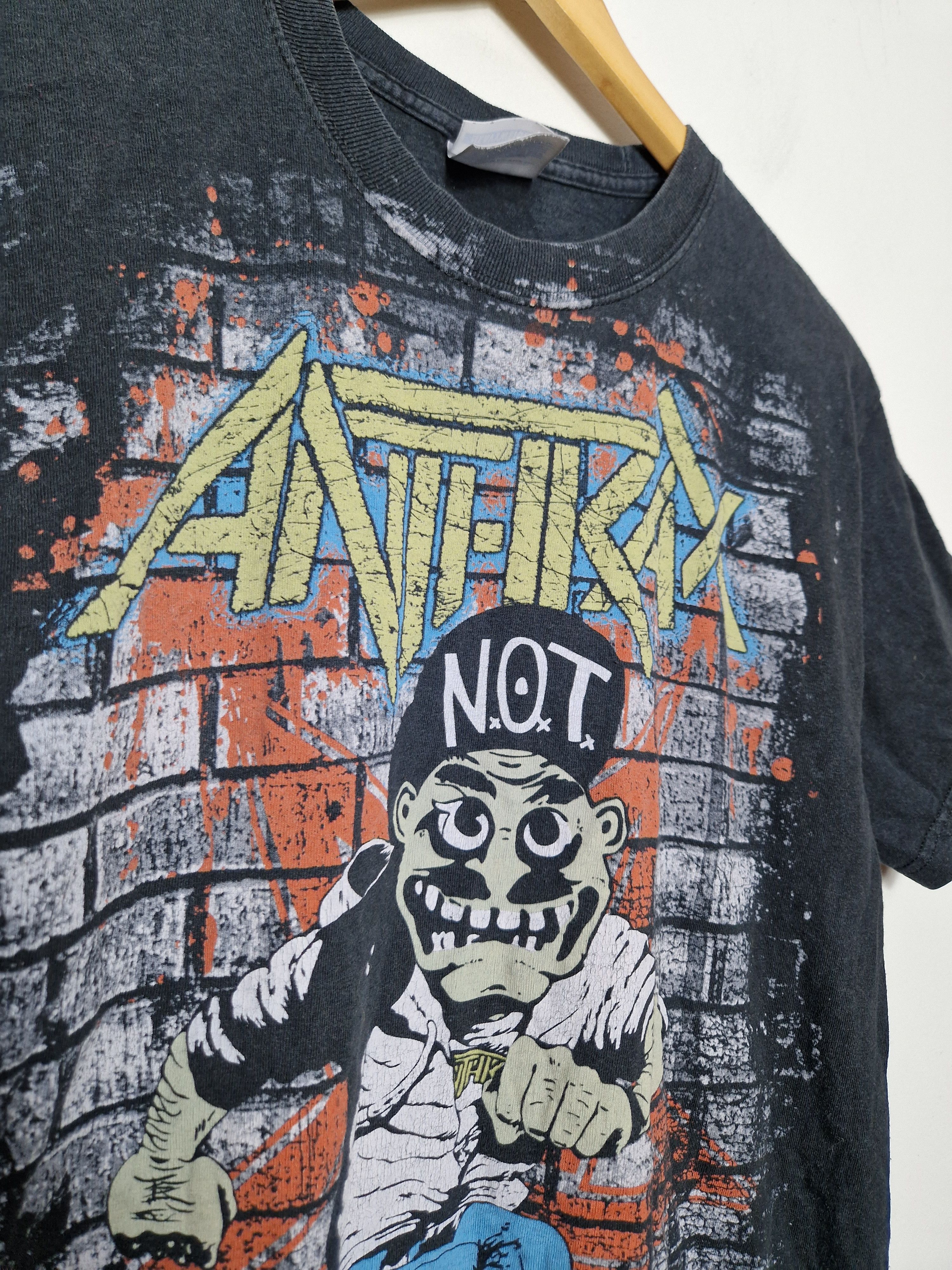 Vintage Anthrax vintage printed tee Size US S / EU 44-46 / 1 - 3 Thumbnail