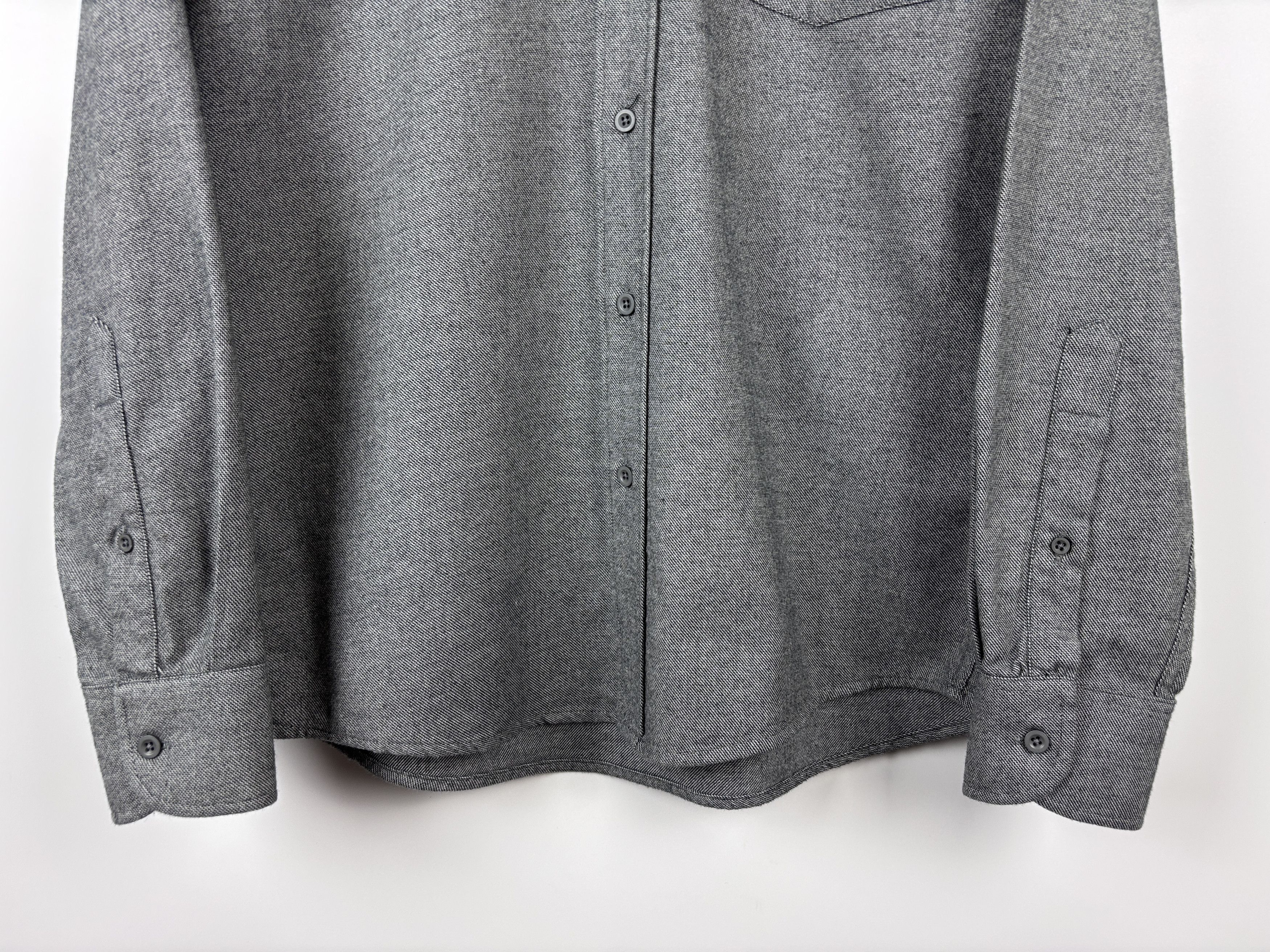 Other Klitmoller Collective Button Down Long Sleeve Shirt Gray M Size US M / EU 48-50 / 2 - 3 Thumbnail