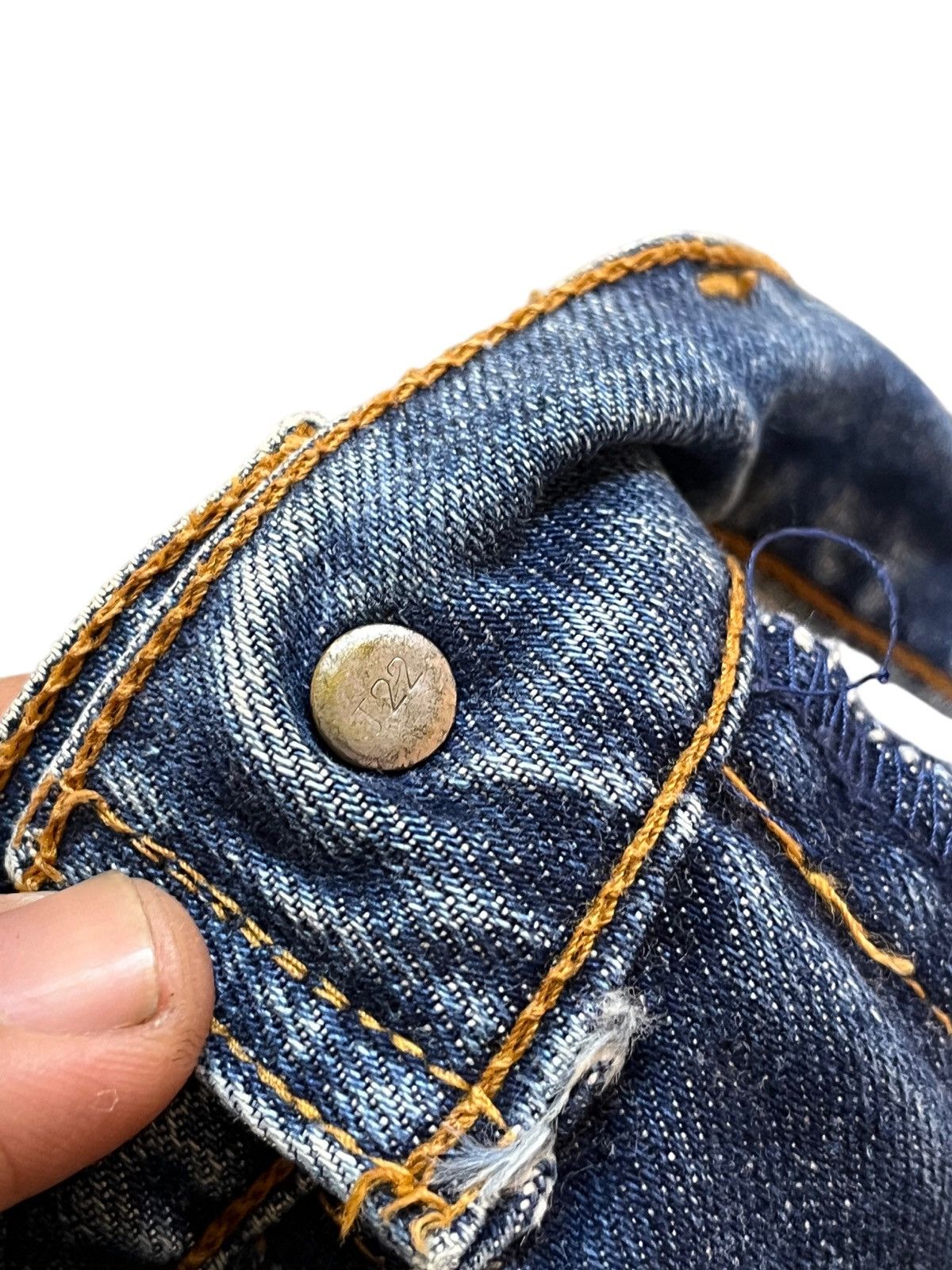 Levi's Vintage Levi’s 80’s 557 Flare Grunge Denim Size US 28 / EU 44 - 6 Thumbnail