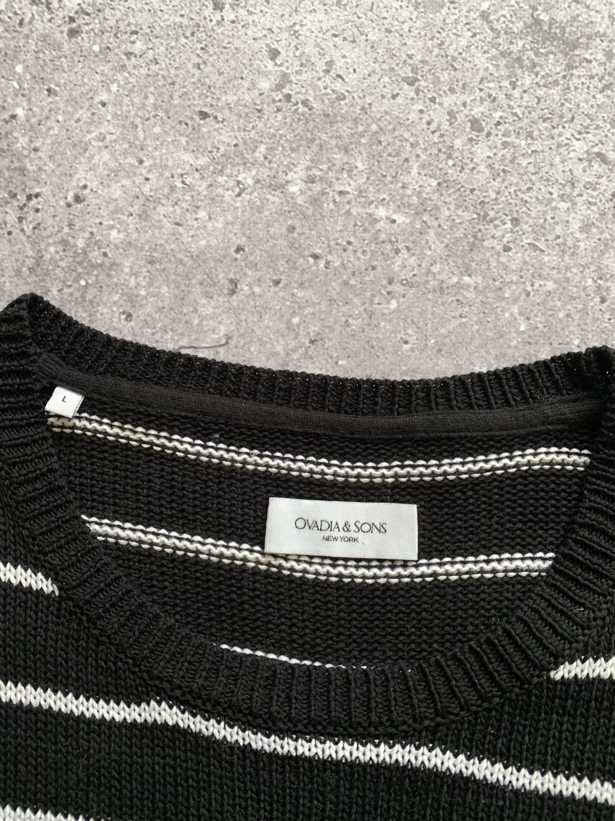 Ovadia & Sons 🔥OVADIA & SONS NEW YORK KNIT SWEATER Size US L / EU 52-54 / 3 - 3 Thumbnail