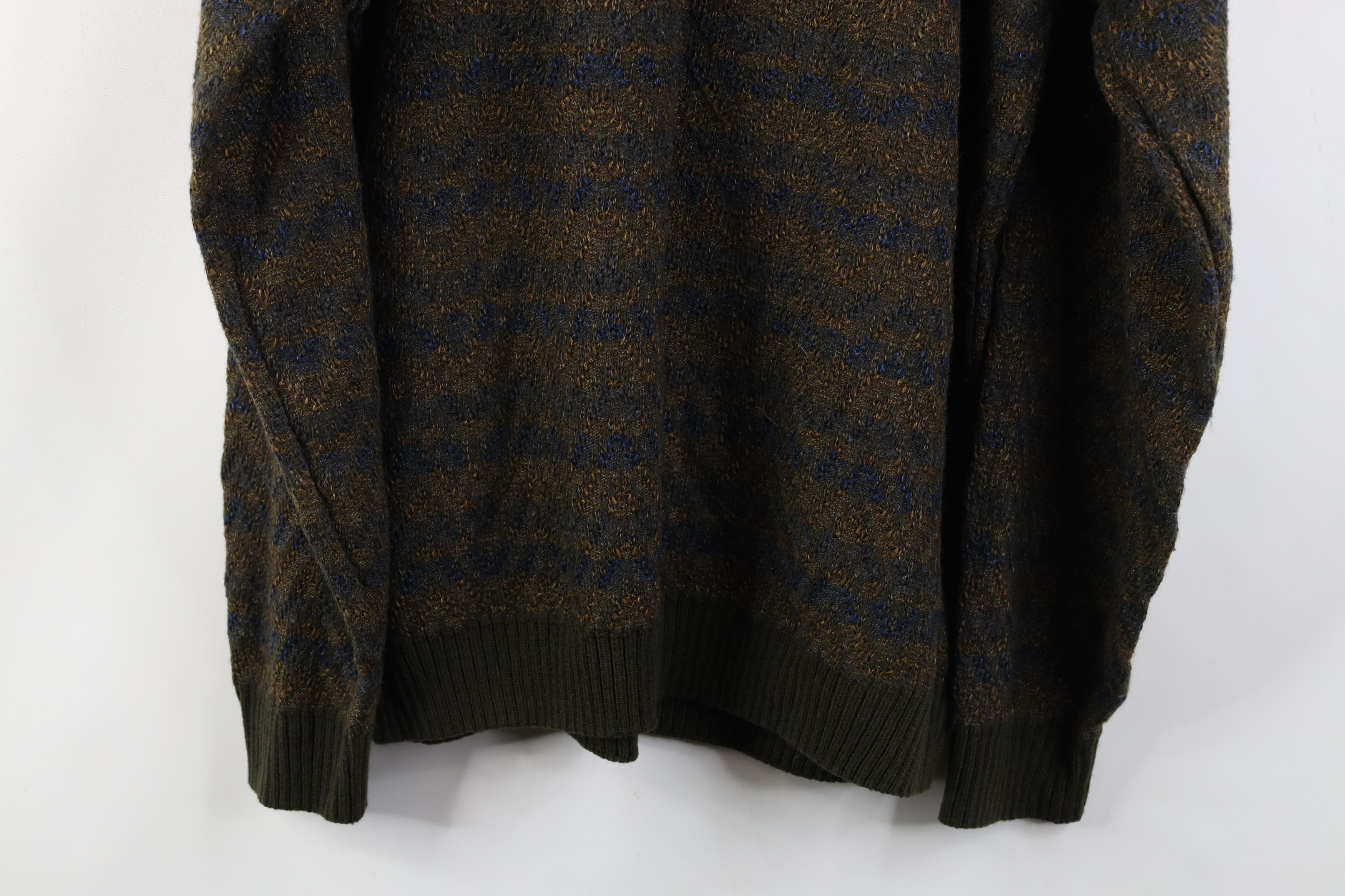 Vintage Vintage 90s Streetwear Knit Crewneck Sweater Earth Tone Size US XL / EU 56 / 4 - 11 Thumbnail