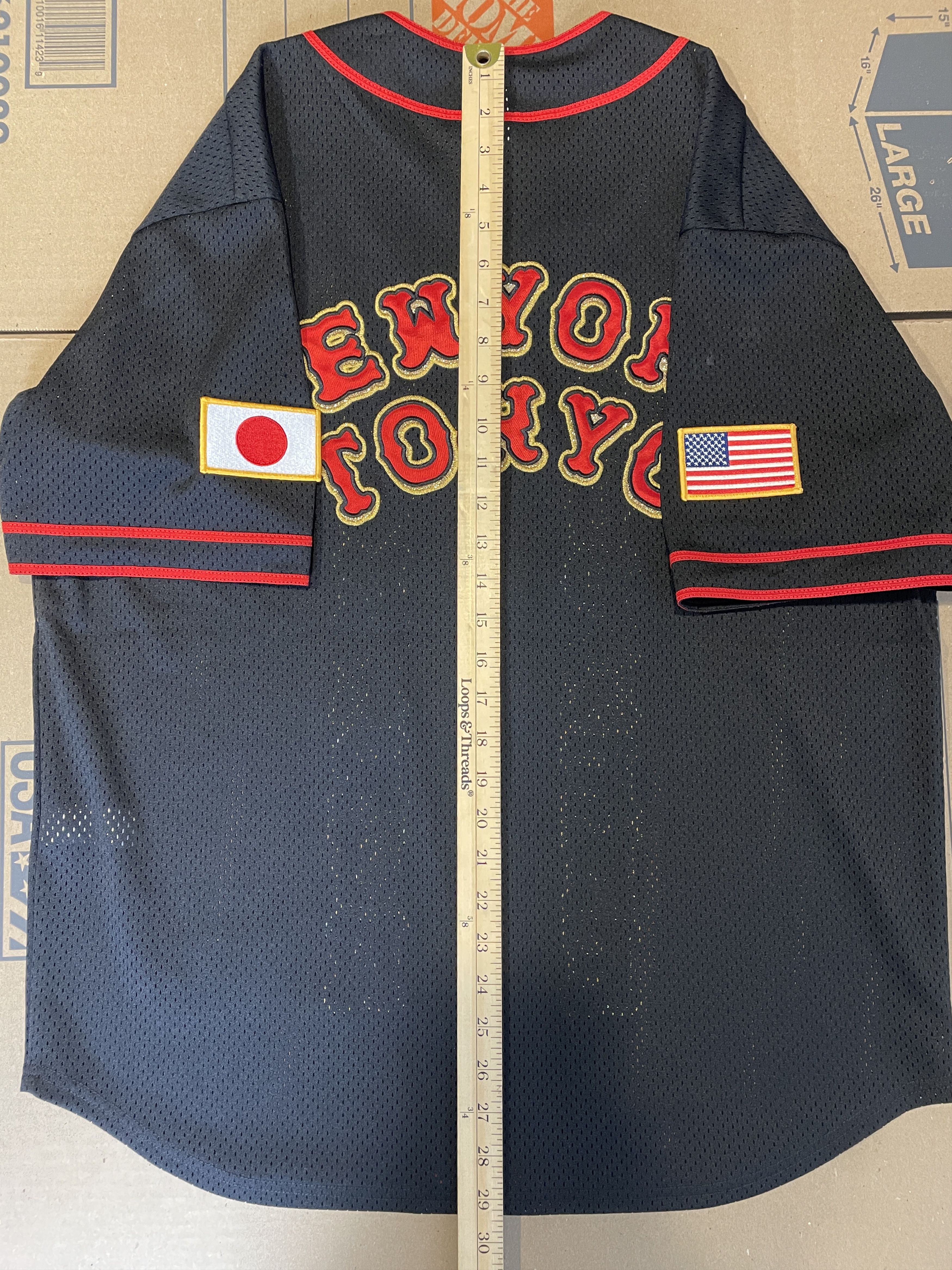 Supreme HOMERUN TOYKO BASEBALL JERSEY Size US M / EU 48-50 / 2 - 7 Thumbnail