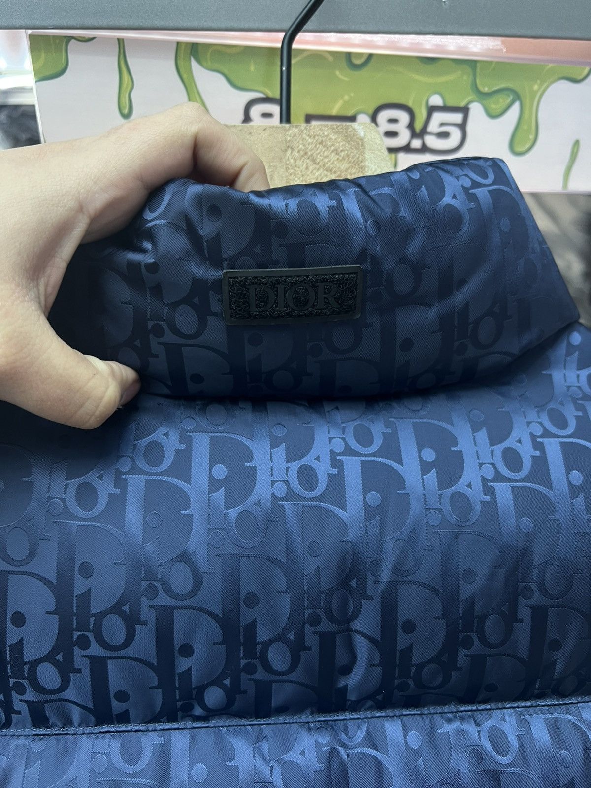 Dior Dior Navy Monogram Kids Vest Size US S / EU 44-46 / 1 - 4 Thumbnail