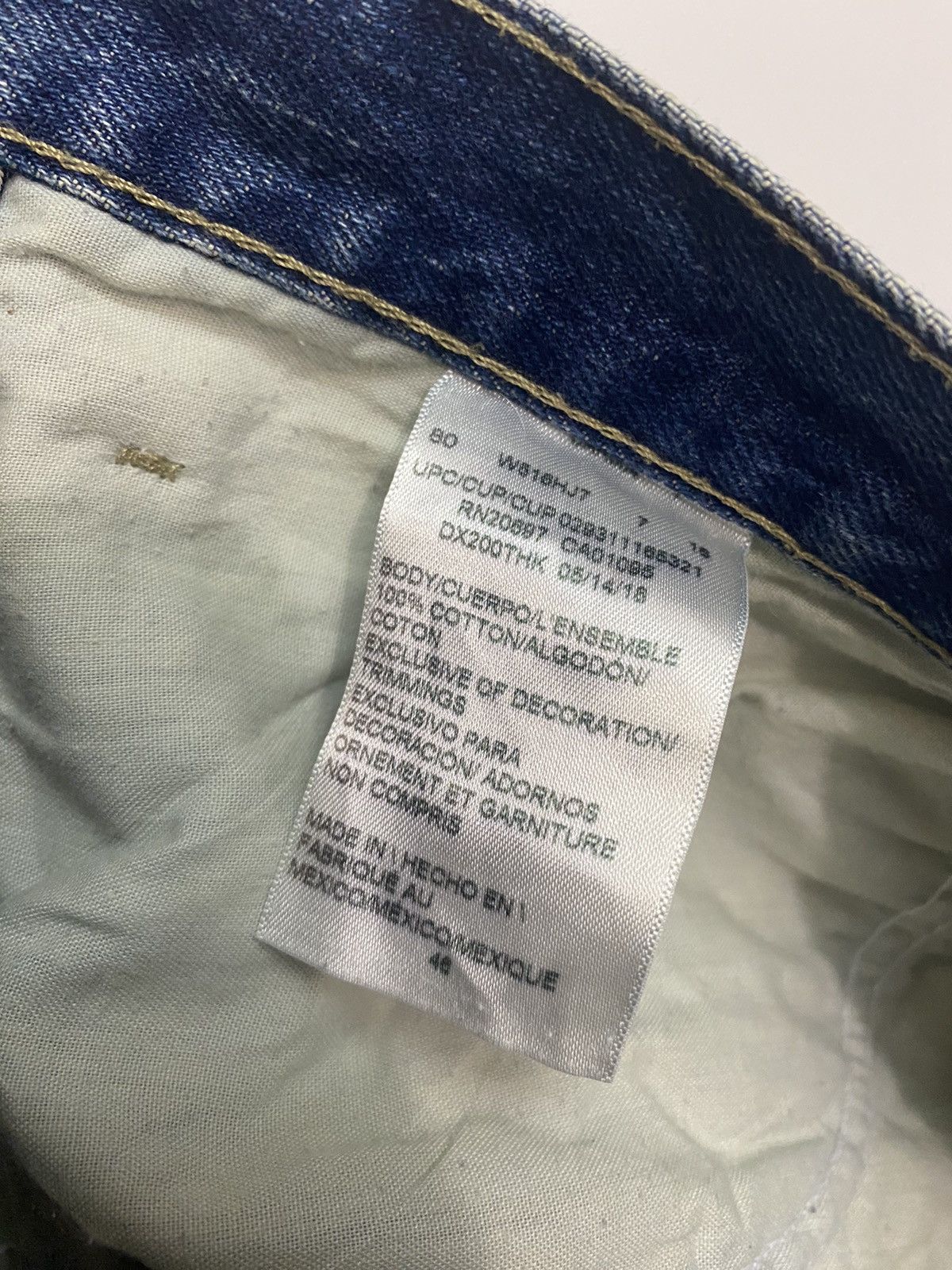 Dickies VINTAGE Dickies Shorts Denim Jeans Carpenter Loop Work Wear Size US 44 / EU 60 - 10 Thumbnail