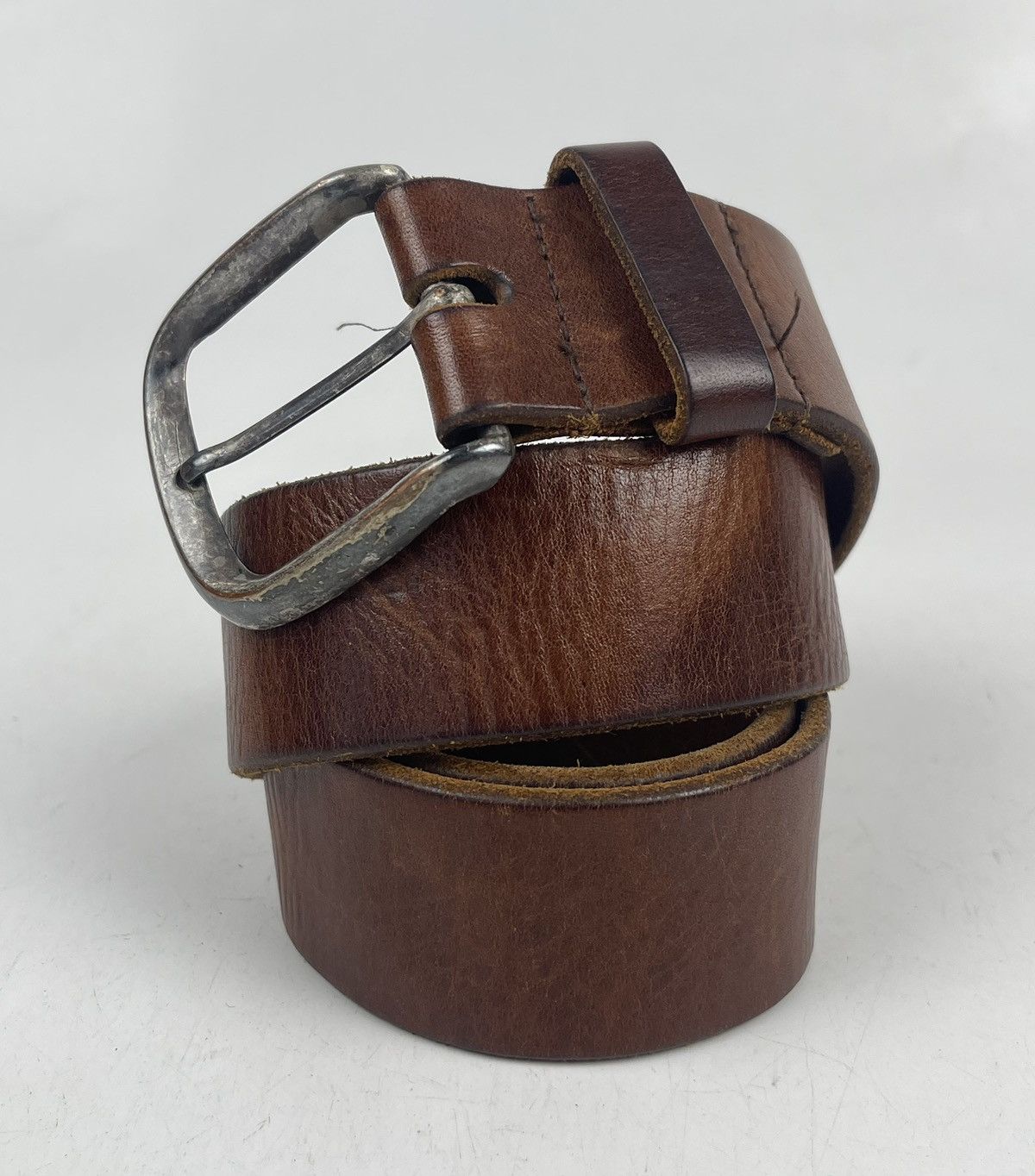 Genuine Leather genuine leather belt tc27 Size 32 - 1 Thumbnail