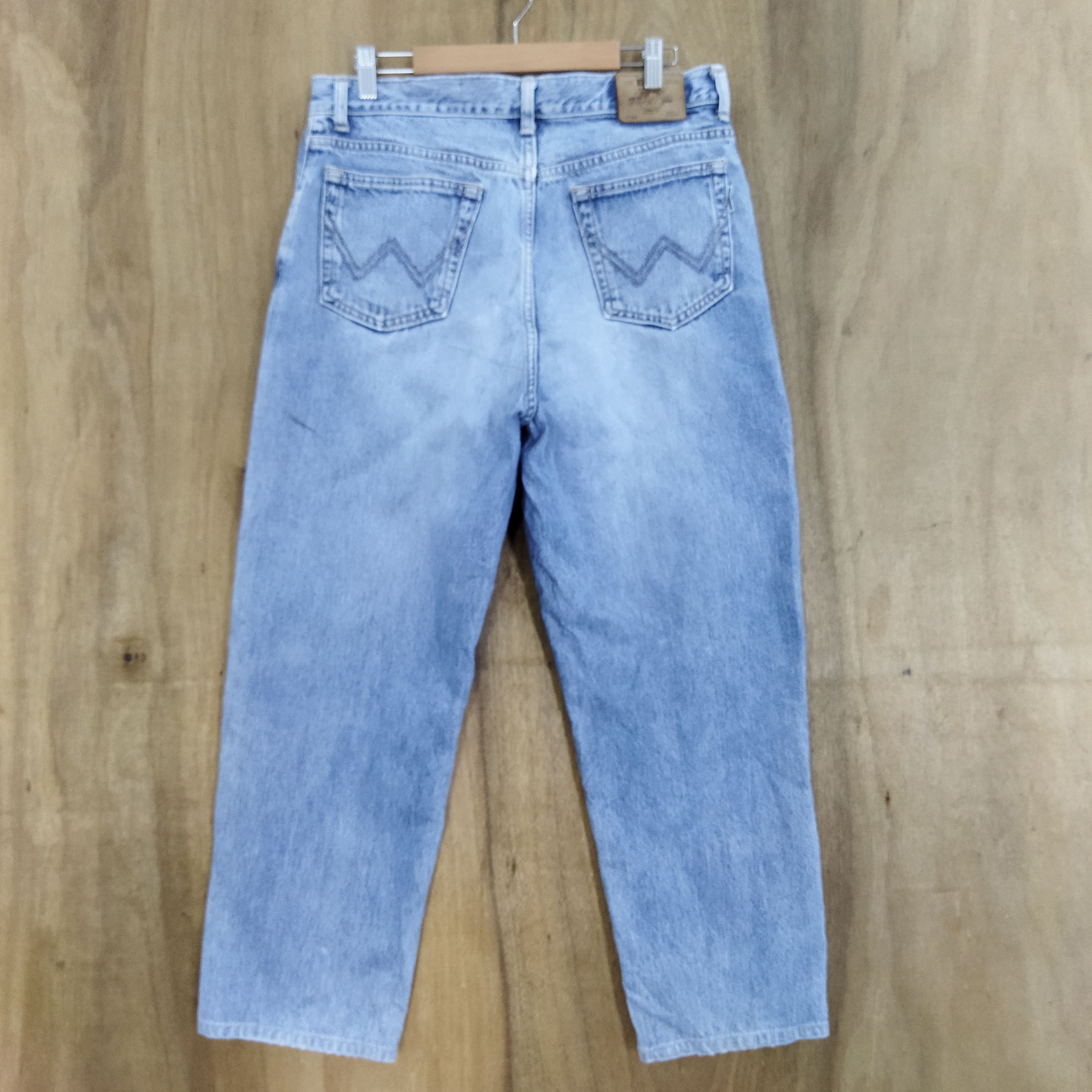 Edwin × Vintage VINTAGE EDWIN LIGHT BLUE JEANS PANTS Size US 32 / EU 48 - 8 Thumbnail