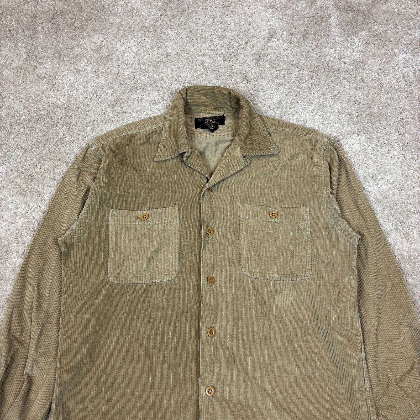 RRL Ralph Lauren RRL Double RL Corduroy Button Up Shirt Men's XS Americana Size US XS / EU 42 / 0 - 2 Thumbnail