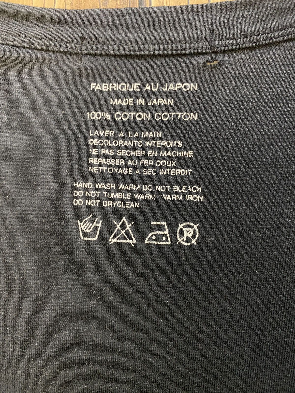 Vintage × Y's for Men × Yohji Yamamoto Vintage ys for men by yohji yamamoto basic tee Size US S / EU 44-46 / 1 - 9 Thumbnail