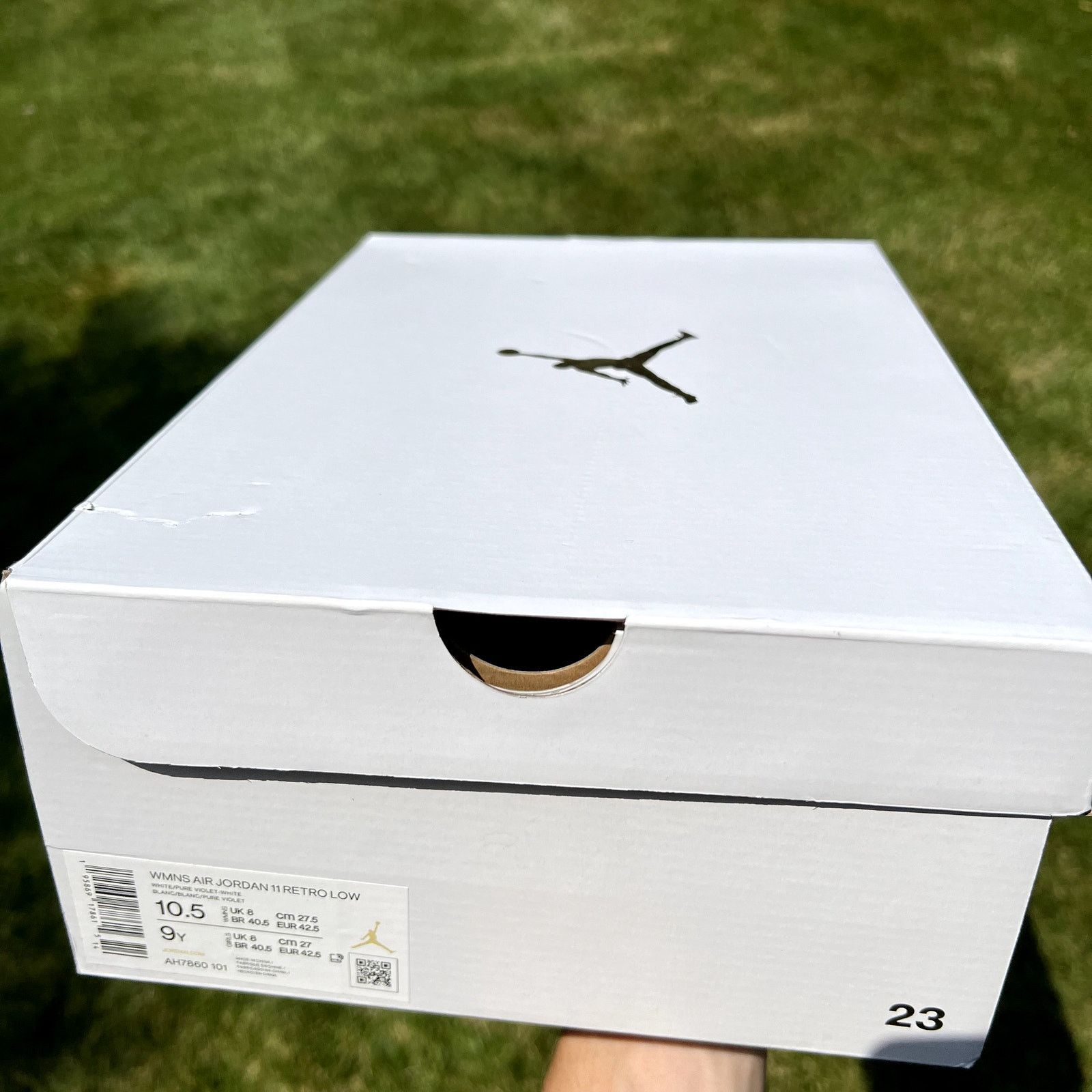 Jordan Brand × Nike Nike Air Jordan 11 Retro Low Pure Violet Women's Size 10.5 Size US 10.5 / IT 40.5 - 10 Thumbnail
