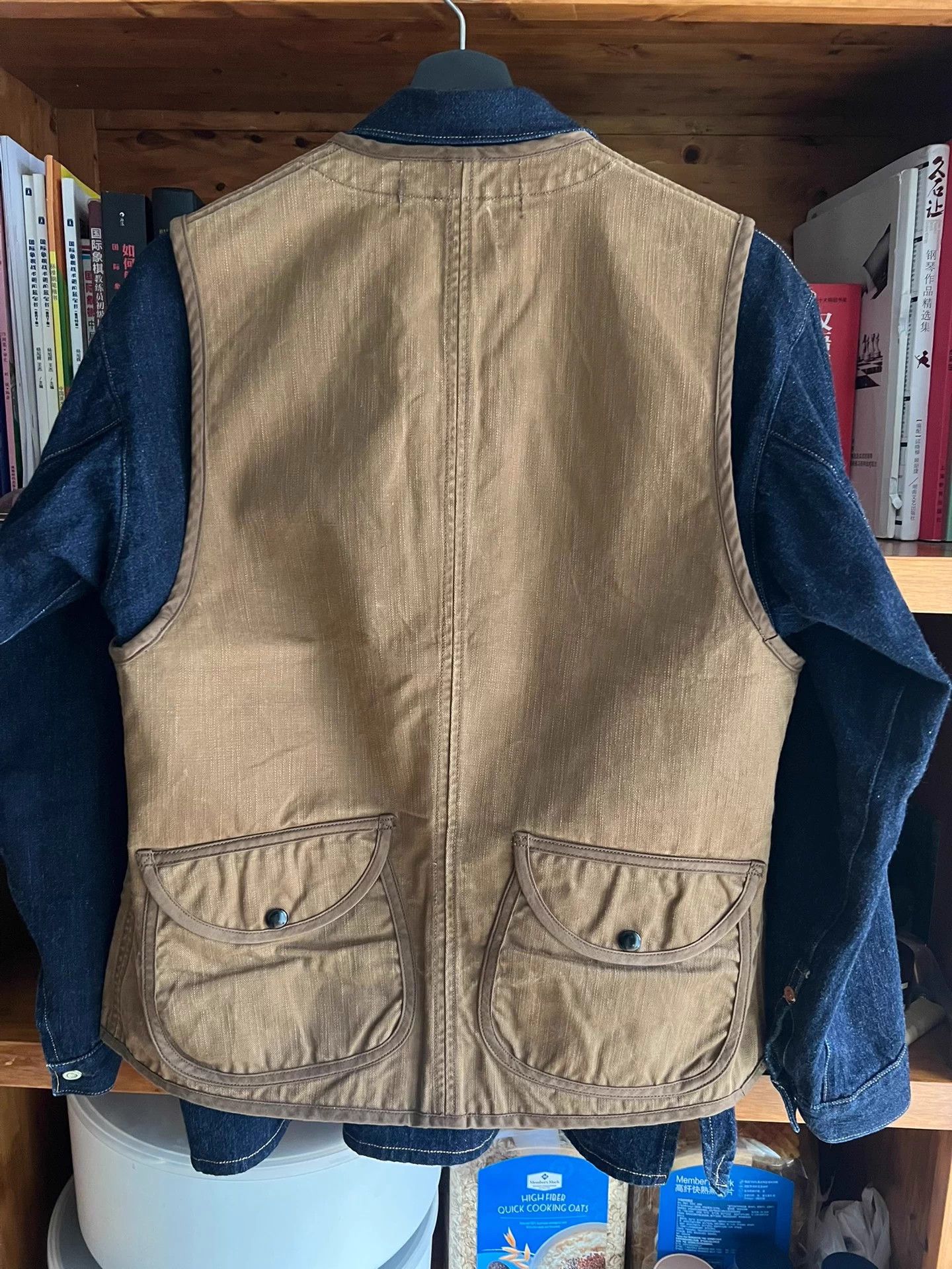 Freewheelers Freewheelers Lumberjack Multi-Pocket Twill Vest 40 Size US XXS / EU 40 - 7 Thumbnail